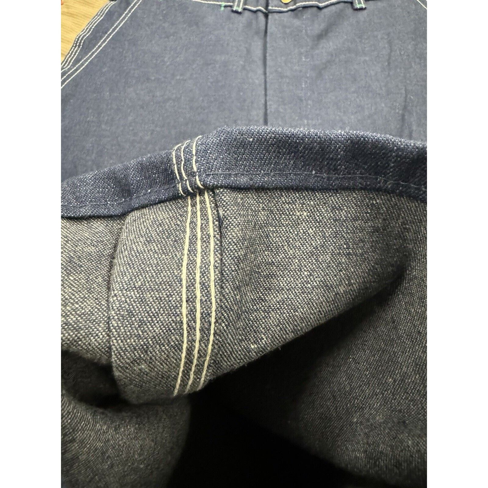 Oshkosh Deadstockn70s Oshkosh B’Gosh Sanforized Denim Mens W30 X L34 Size US 30 / EU 46 - 9 Thumbnail