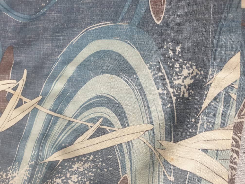Sugar Cane 💥Sun surf fish koi yakuza Japanese pullover Hawaiian shirt Size US M / EU 48-50 / 2 - 7 Thumbnail