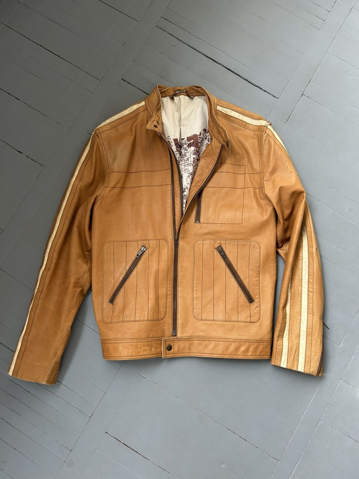 River Island River Island leather jacket Size US M / EU 48-50 / 2 - 1 Thumbnail