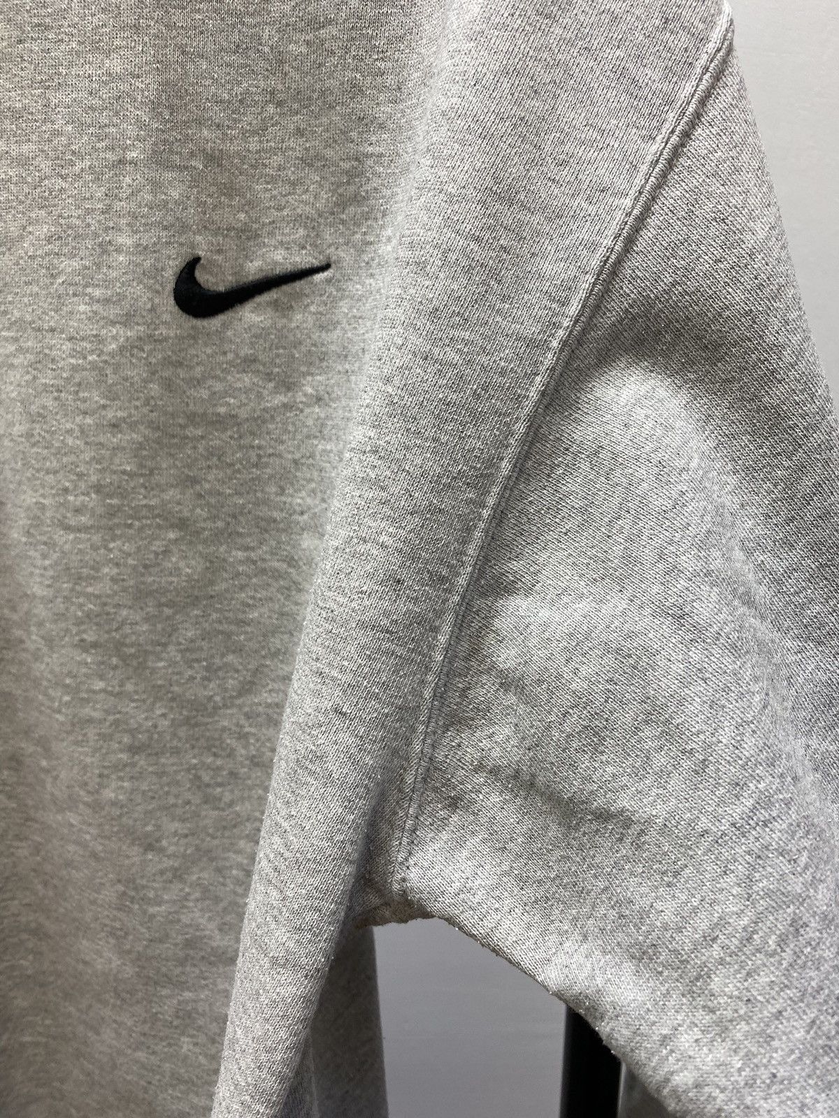 Nike × Vintage Vintage 90s Nike Swoosh Sweatshirt Classic Logo Men’s Grey M Size US M / EU 48-50 / 2 - 11 Thumbnail