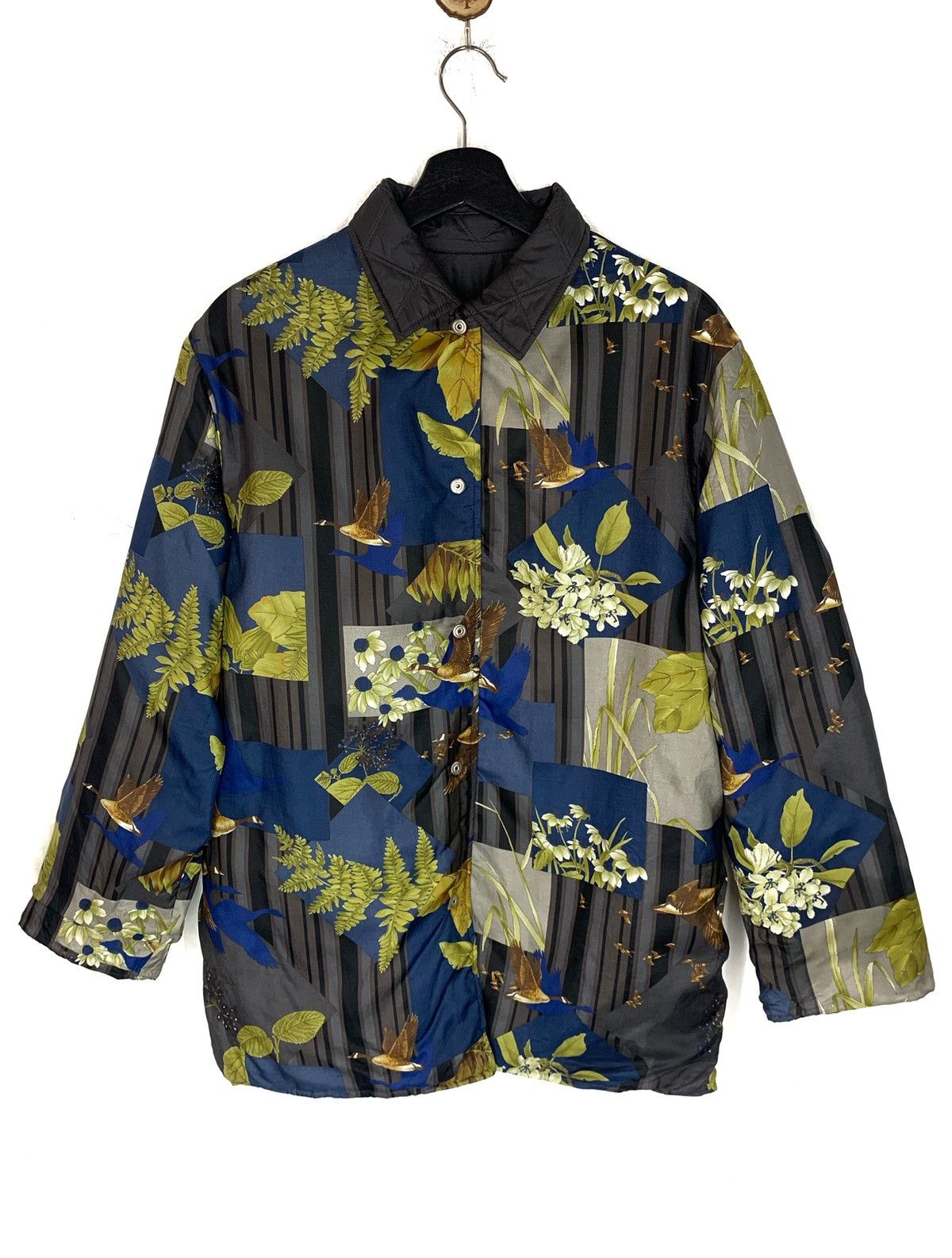 Salvatore Ferragamo Vintage Salvatore Ferragamo Quilted Jacket Size US M / EU 48-50 / 2 - 1 Thumbnail