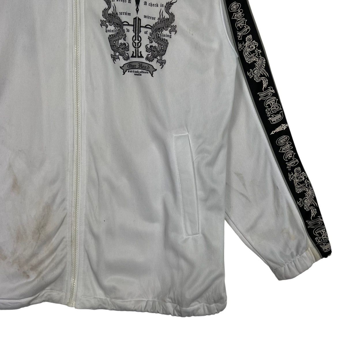 Japanese Brand 🔥 VINTAGE OVER HEAD CROSS DRAGON SWEATER Size US M / EU 48-50 / 2 - 6 Thumbnail