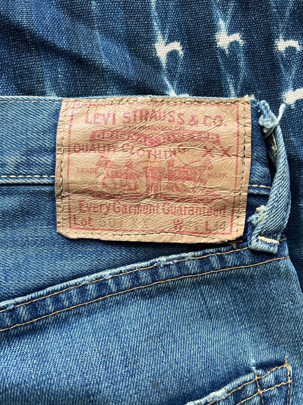 Levi's Vintage Clothing Levis Vintage Clothing LVC 55501 Selvedge Carpenter Jeans Size US 31 - 12 Thumbnail