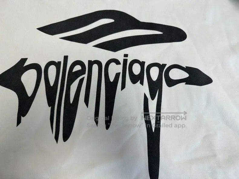 Other Balenciaga Letter print hooded long-sleeve sweatshirt Size US XXS / EU 40 - 3 Thumbnail