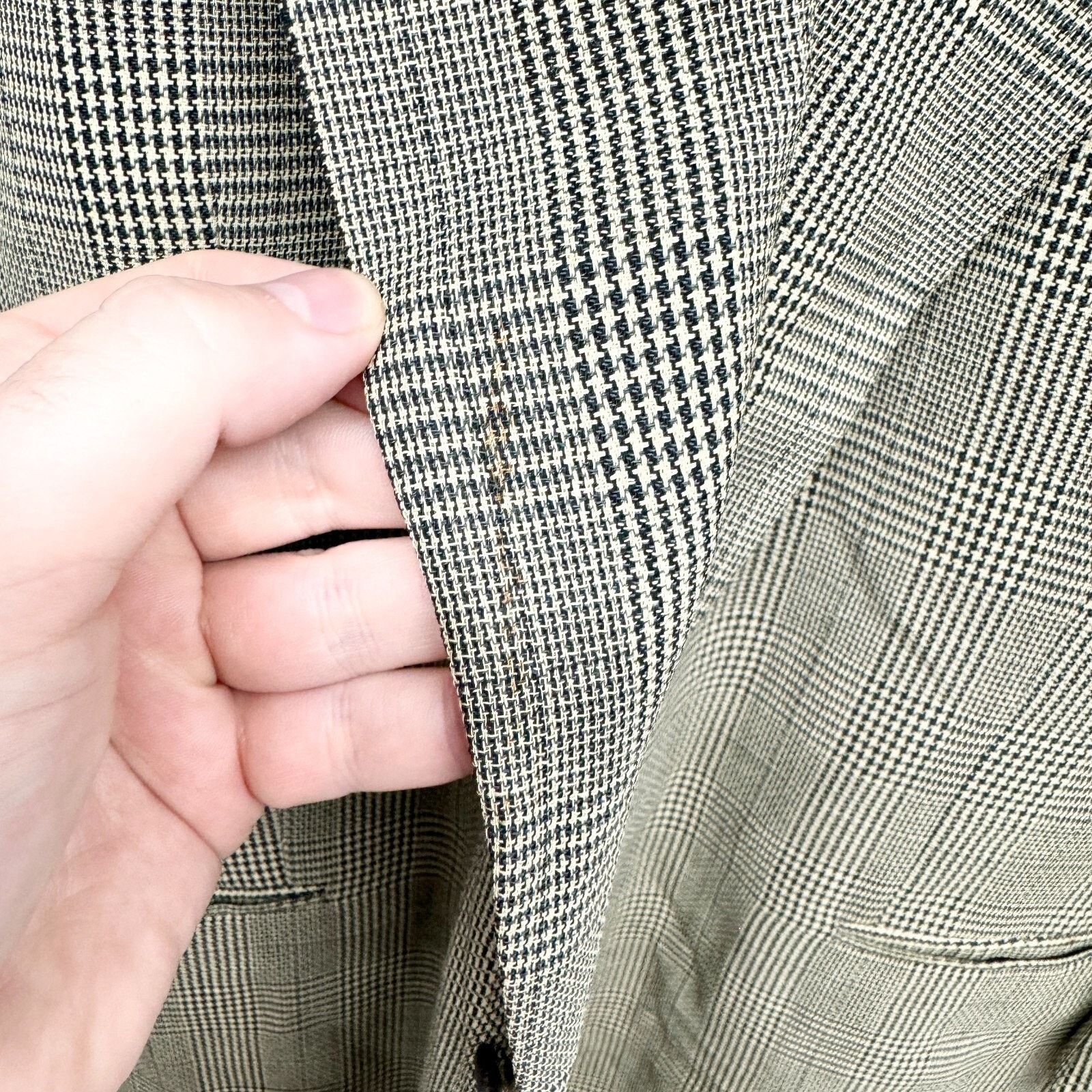 Country Road Vintage Country Road Blazer Size 44 Tweed Wool Two Button Size 44R - 2 Thumbnail