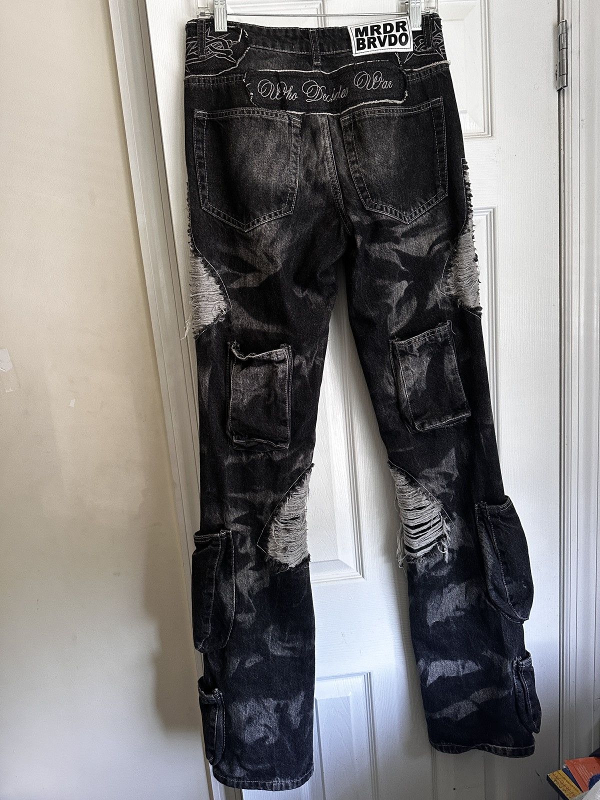 Who Decides War Thorned Pocket Denim Size US 28 / EU 44 - 2 Thumbnail