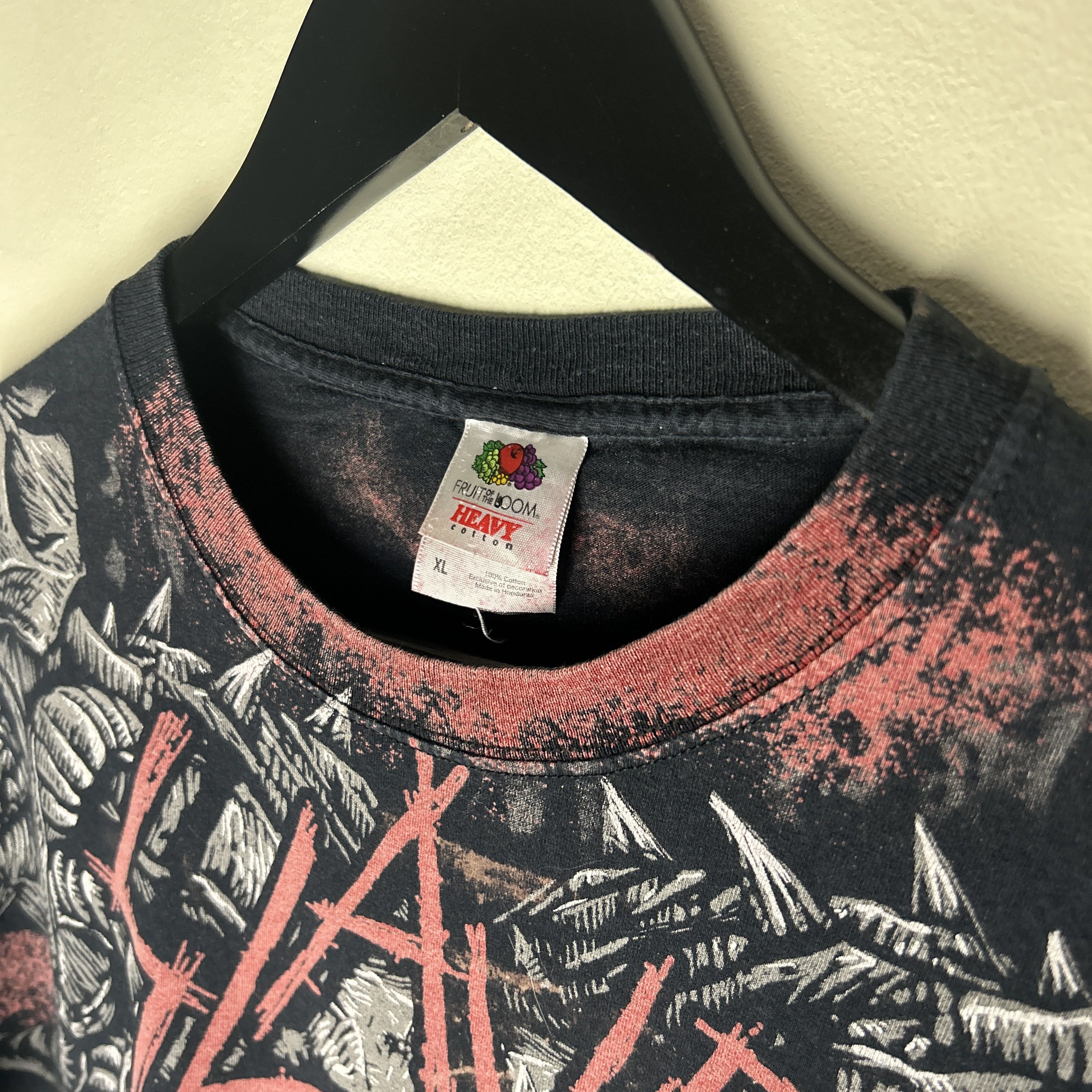 Band Tees Vintage Slayer World Painted Blood 2009 Band T-shirt Size US XL / EU 56 / 4 - 4 Thumbnail
