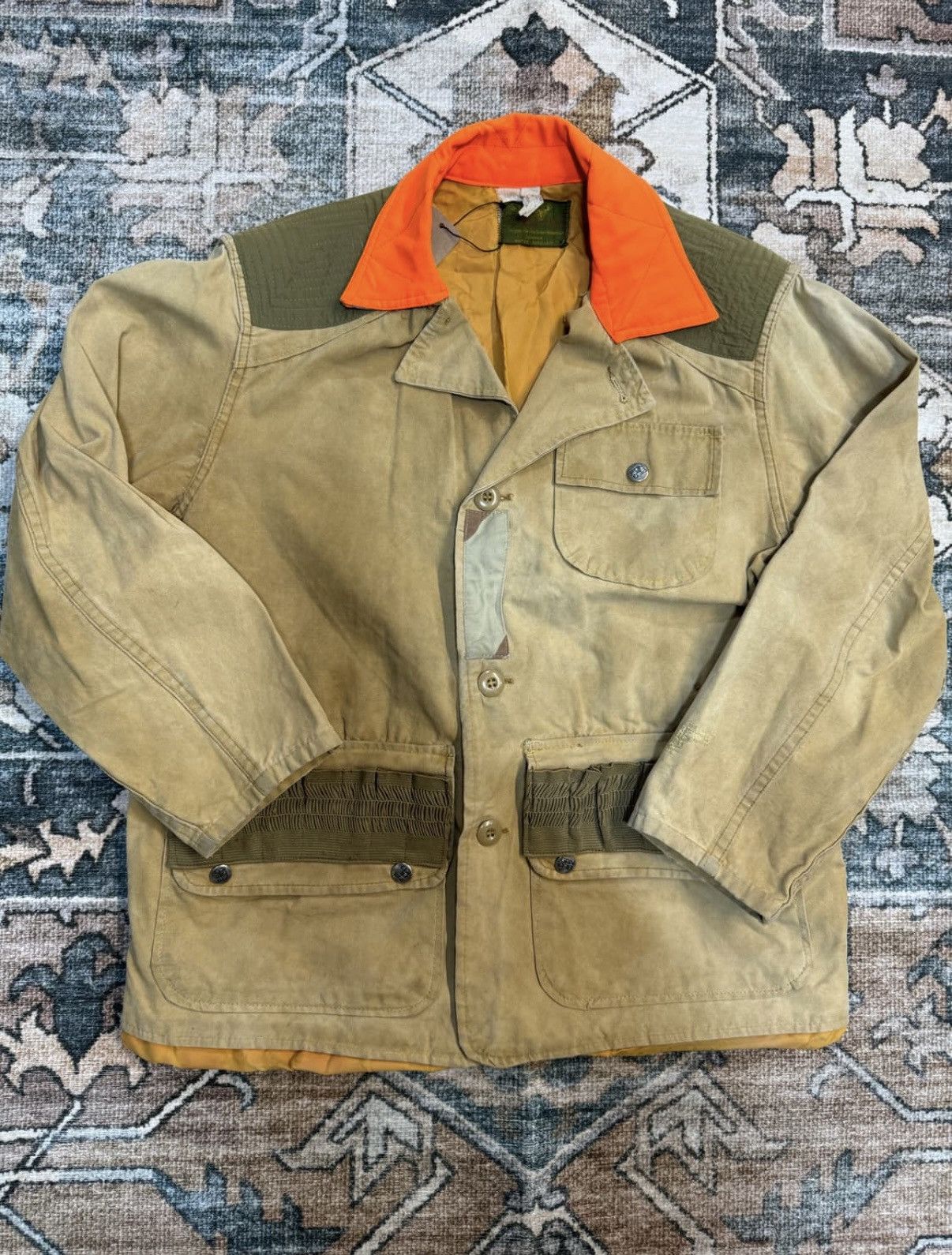Other Vintage 70s Field Jacket Patina Distressed Size US L / EU 52-54 / 3 - 1 Thumbnail