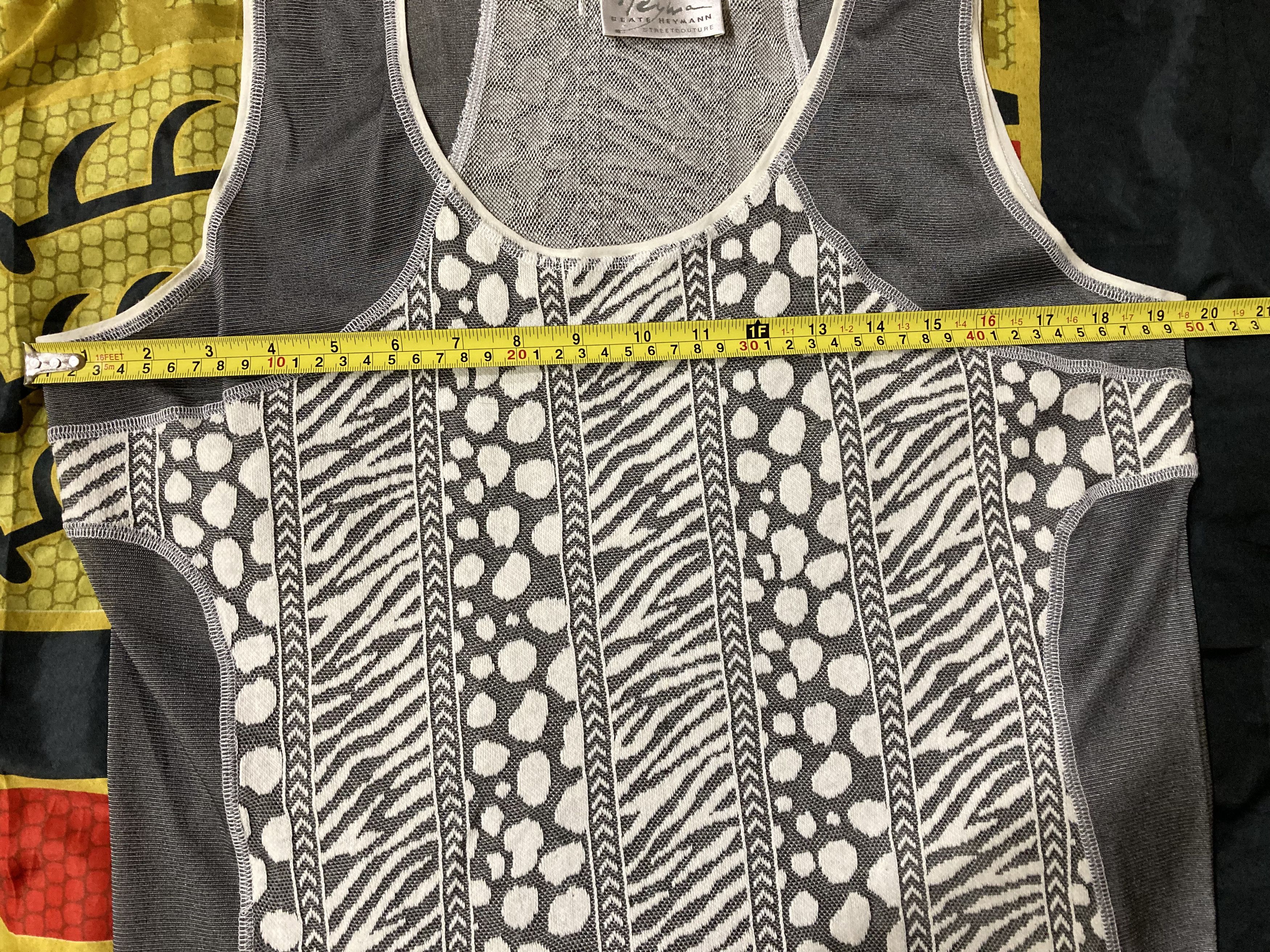 Vintage Vintage Beate Heymann Street Couture tank top Size XXL / US 16-18 / IT 52-54 - 8 Thumbnail