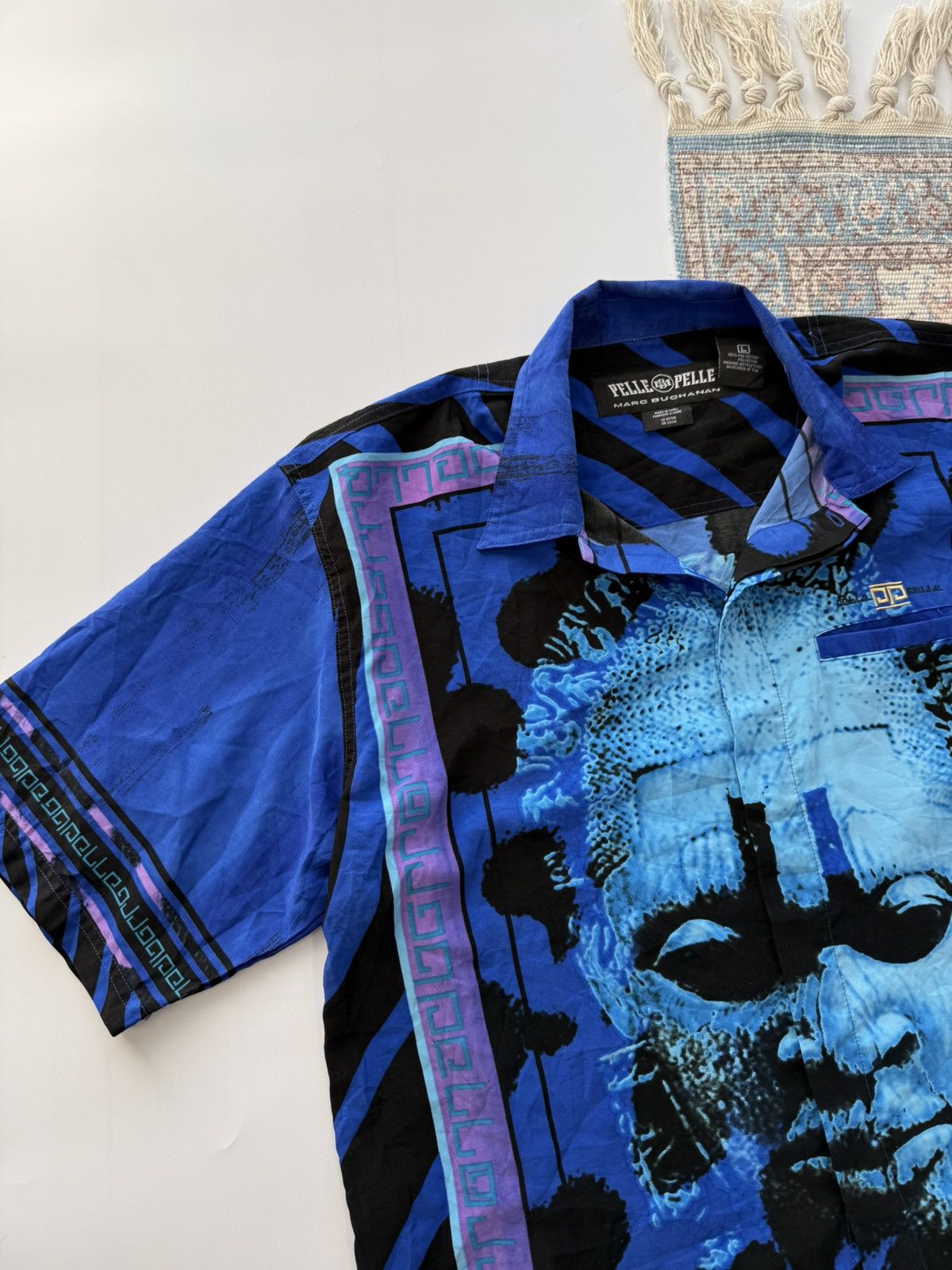 Marc Buchanan Rare Pelle Pelle Marc Buchanan Vintage Shirt Size US L / EU 52-54 / 3 - 6 Thumbnail