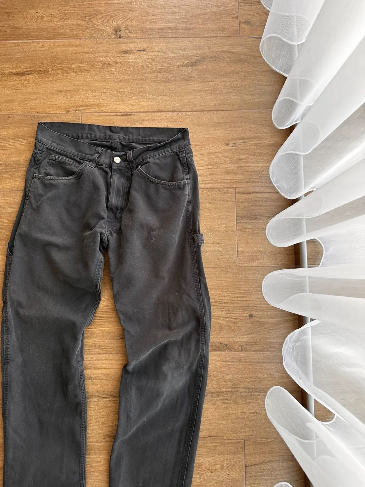 Vintage Carhartt WIP Fort Pants Faded Green Cargo Pants