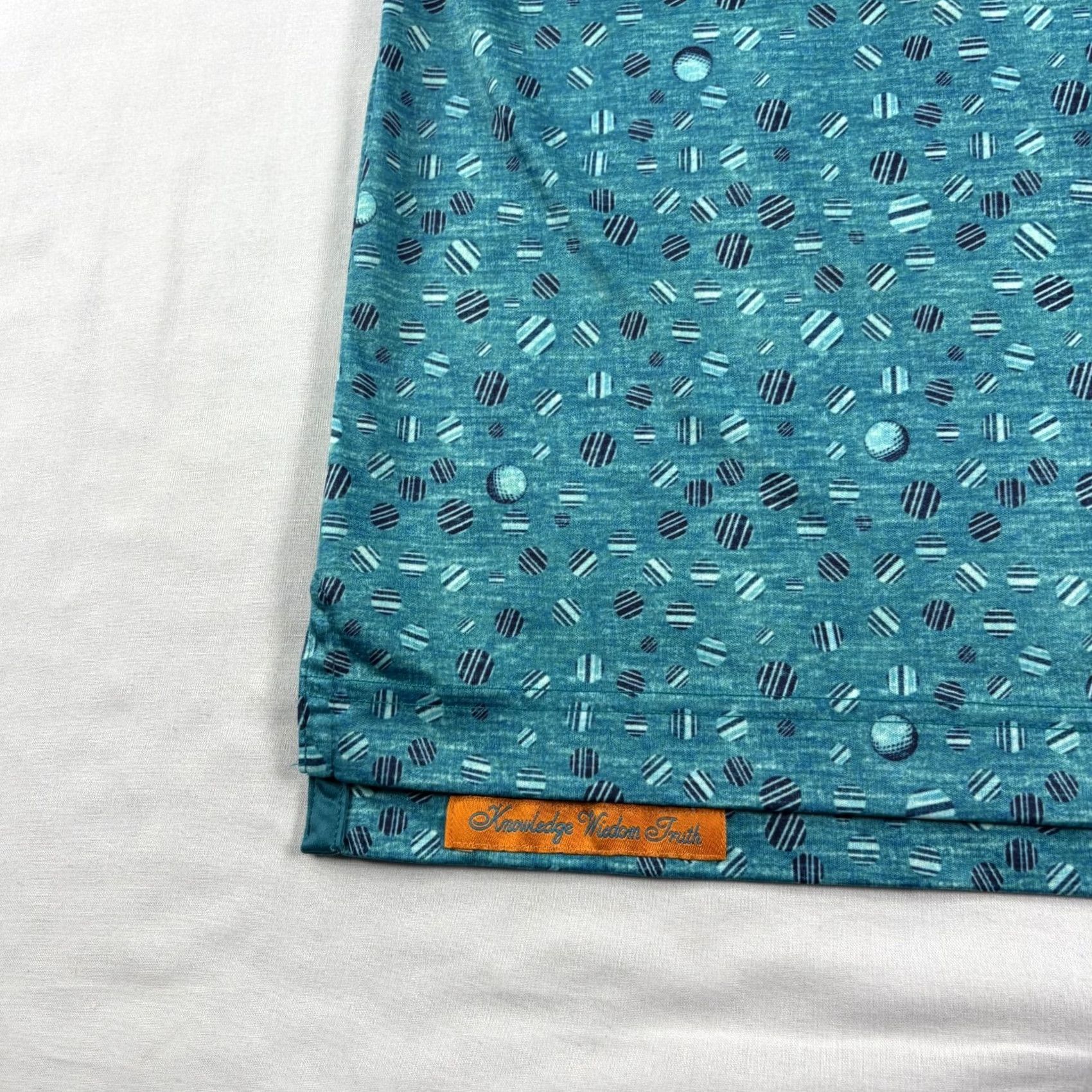 Robert Graham VINTAGE Robert Graham Shirt Mens XL Blue Golf Polo Geometric Performance Stretch Size US XL / EU 56 / 4 - 6 Thumbnail