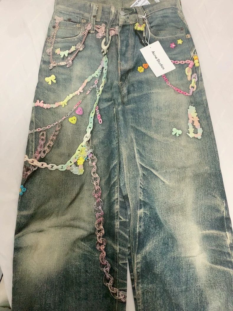 Acne Studios acne studios Candy chain jeans 2503-Nextarrow Size US 28 / EU 44 - 1 Thumbnail