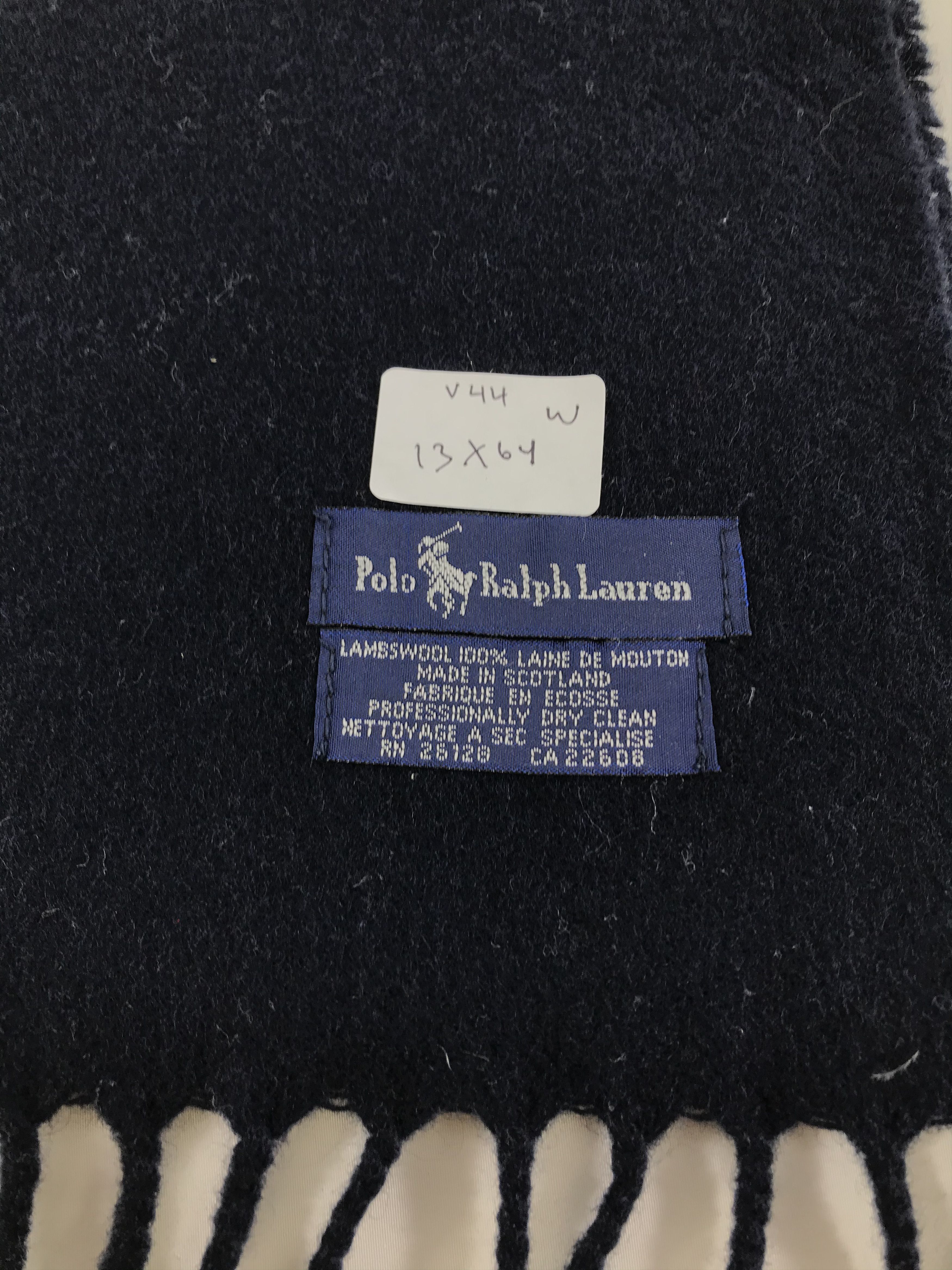 Polo Ralph Lauren Polo Ralph Lauren Wool Scarf Muffler Neck Warmer V44 Size ONE SIZE - 4 Thumbnail