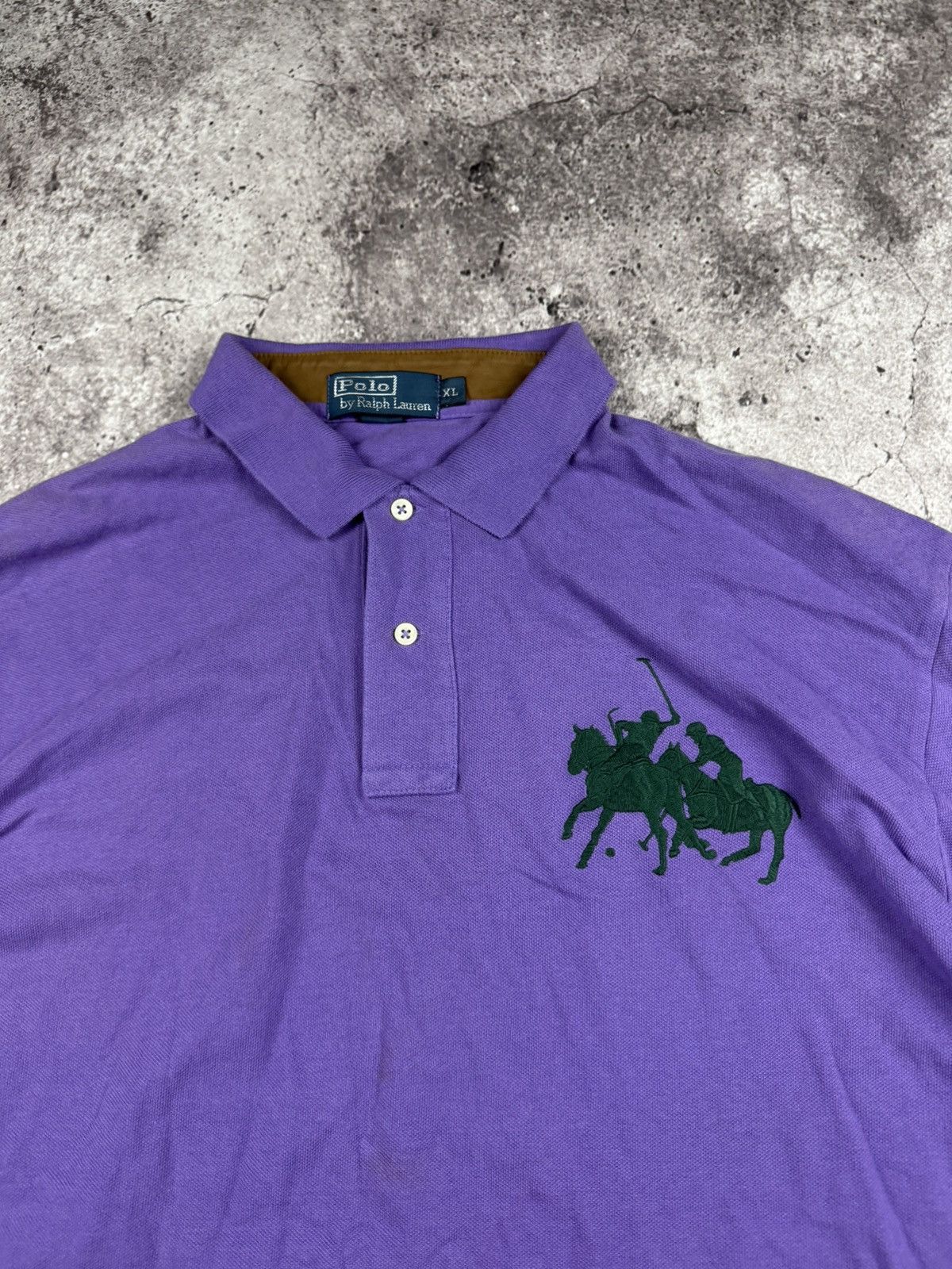 Polo Ralph Lauren Vintage Polo Ralph Lauren 3 big logo rugby polo shirt 90’s Size US XL / EU 56 / 4 - 3 Thumbnail