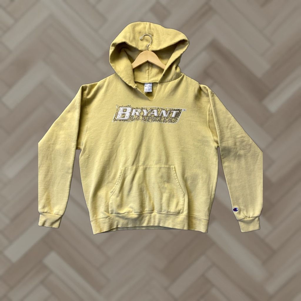 Champion Champion Faded Cotton Hoodie Sweatshirt L Women’s Bryant /156-1 Vintage Yes Logo Full Zip Hooded Pockets Sleeveless? Wait no. Size L / US 10 / IT 46 - 1 Thumbnail
