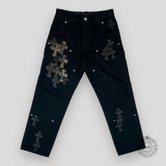 chrome hearts jeans with louis vuitton belt｜TikTok Search