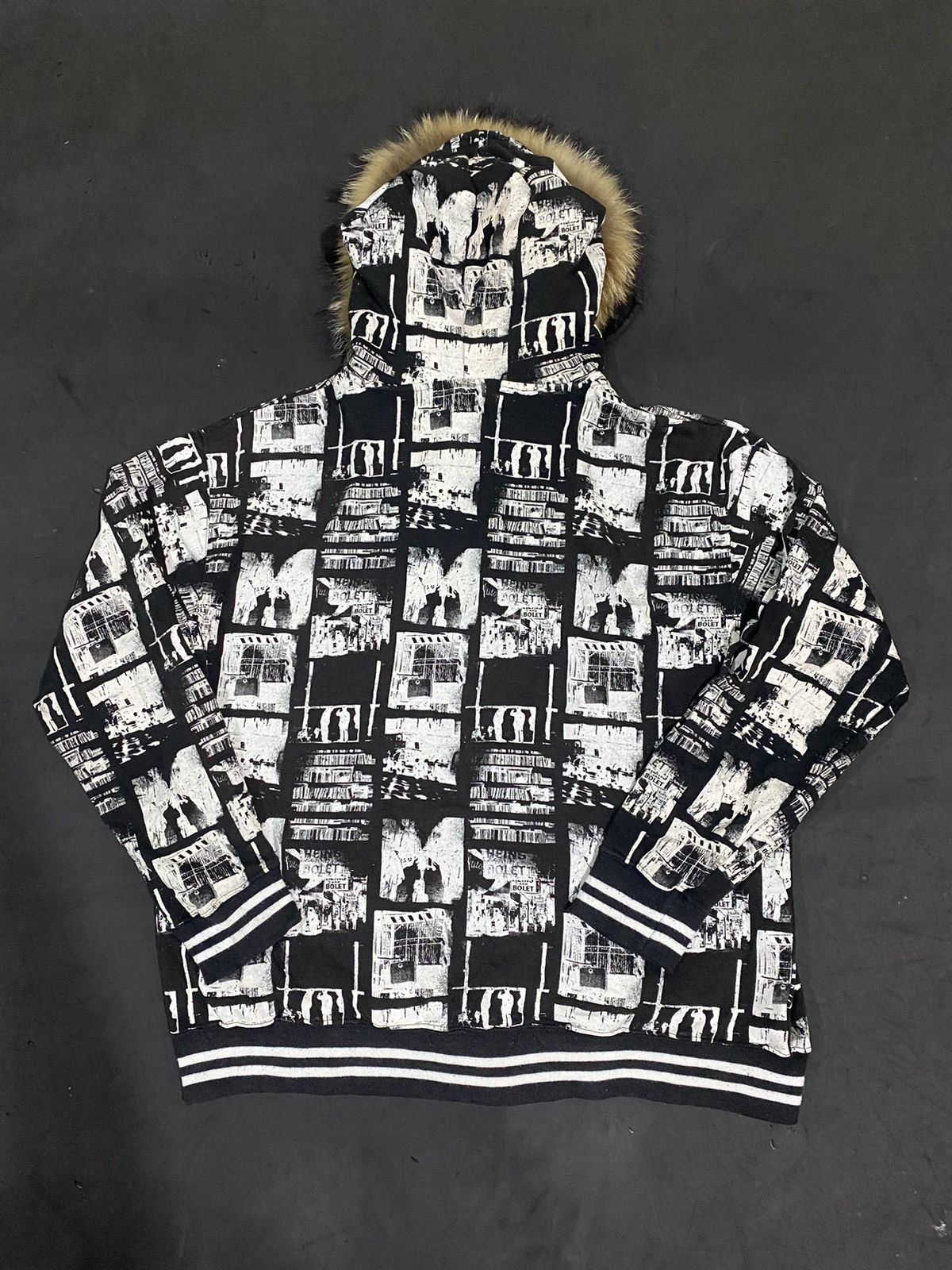 Japanese Brand 💸BINDINGOFFER💸Japanese furhoodie booth kmrii goa styled Size US XL / EU 56 / 4 - 4 Thumbnail