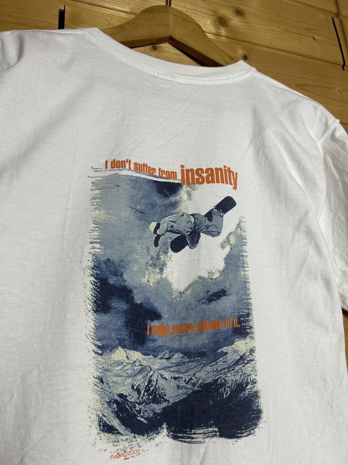 Vintage Vintage 2000 Huge Lake Tahoe snowboarding t shirt Size US M / EU 48-50 / 2 - 1 Thumbnail