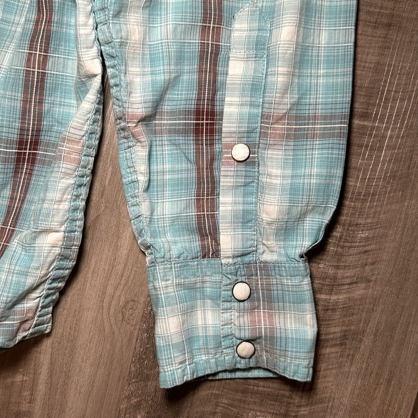 Larry Mahan Larry Mahan Western Long Sleeve Pearl Snap Button - Medium Size US M / EU 48-50 / 2 - 4 Thumbnail