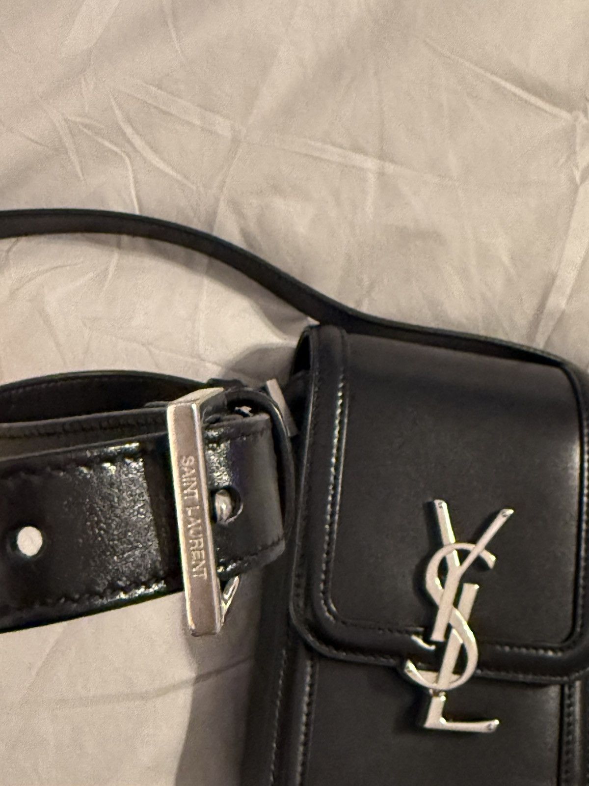 Yves Saint Laurent SOLFERINO MINI BAG IN SMOOTH LEATHER Size ONE SIZE - 7 Thumbnail