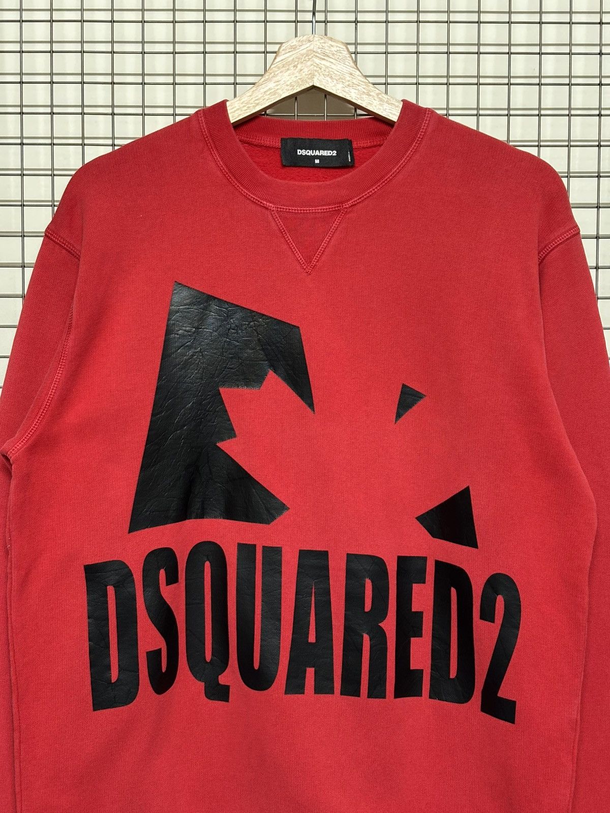 Dsquared2 DSQUARED2 Spellout Big Logo Sweatshirt Size US M / EU 48-50 / 2 - 1 Thumbnail