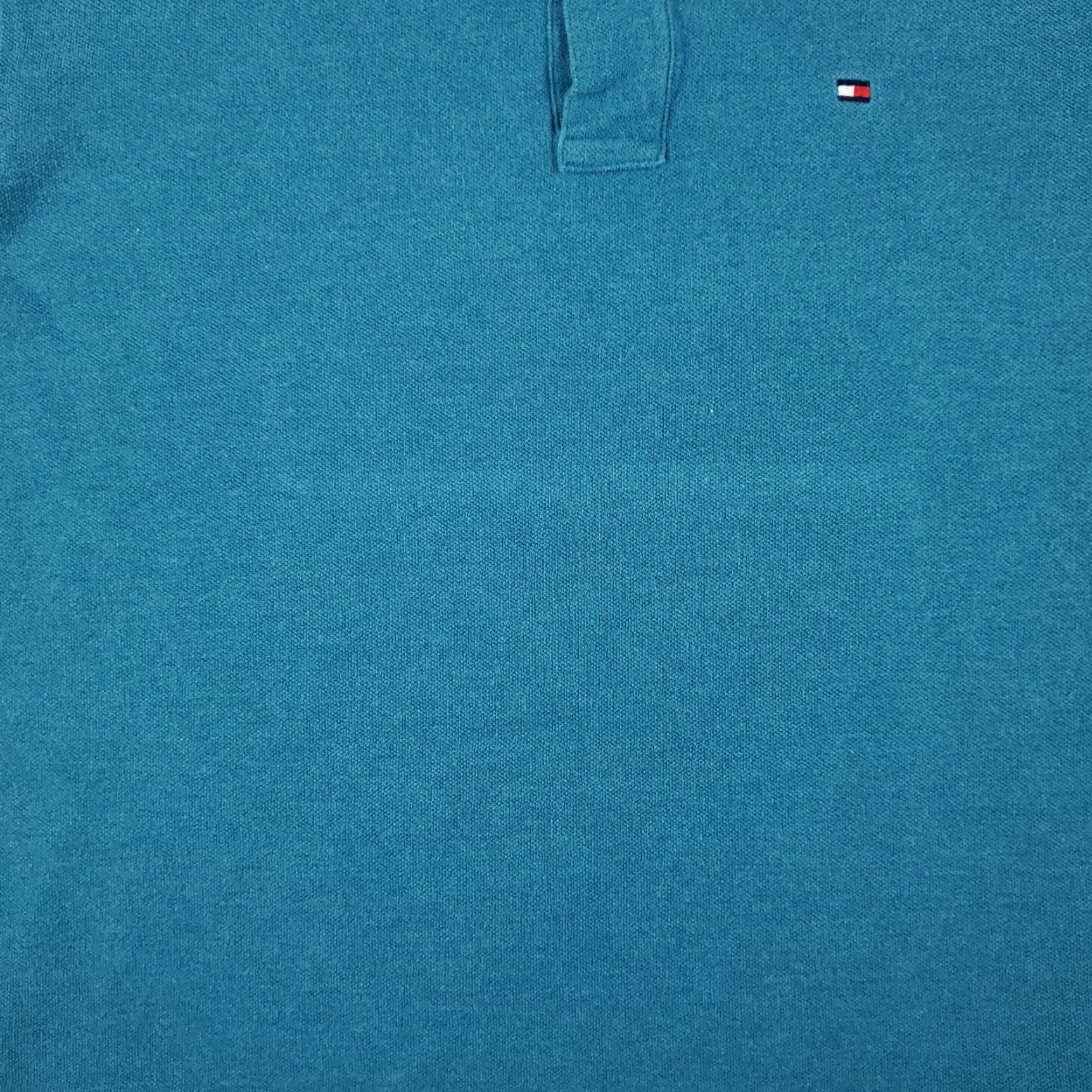 Tommy Hilfiger Tommy Hilfiger Polo Shirt Adult Medium Blue Casual Short Sleeve Mens Size US M / EU 48-50 / 2 - 4 Thumbnail