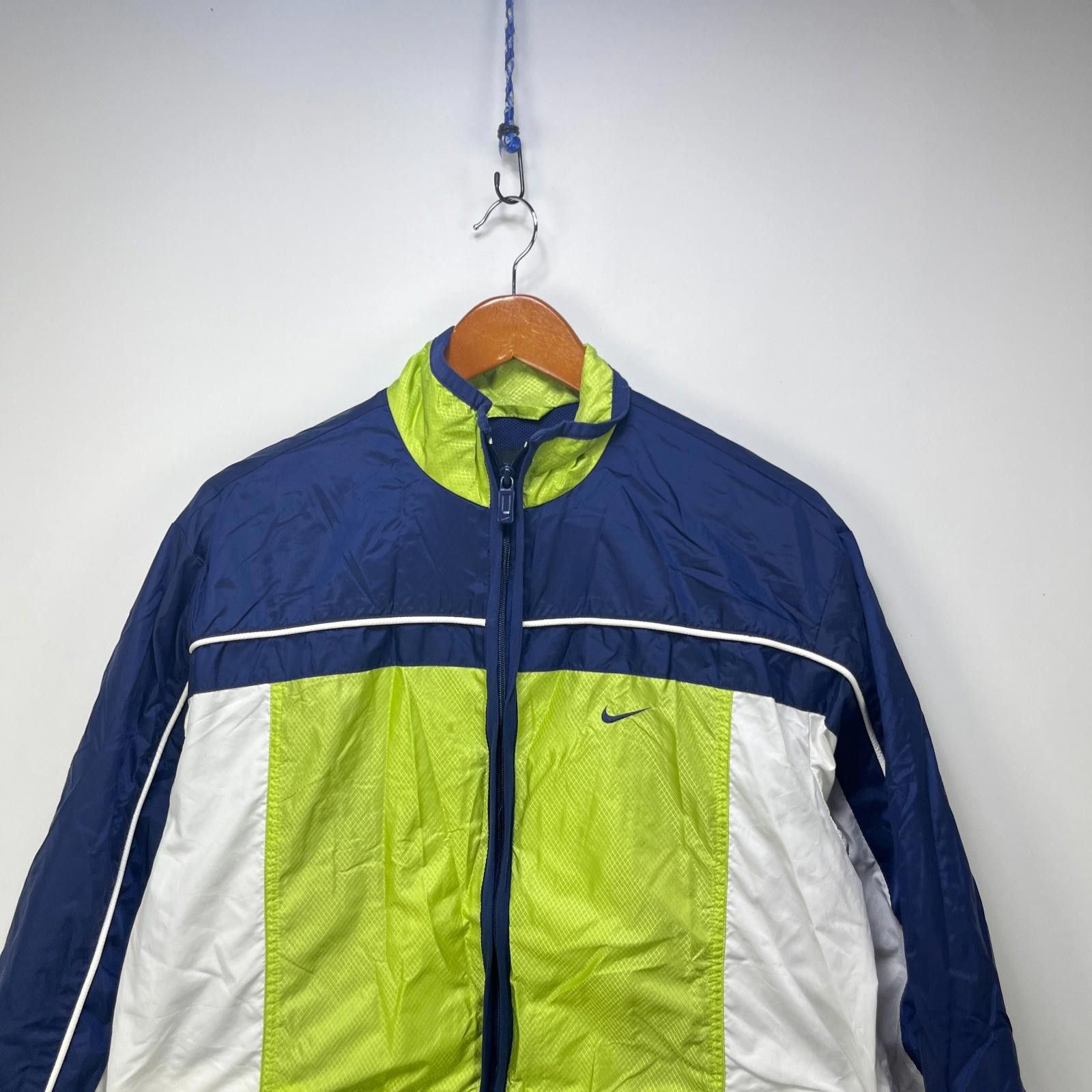 Nike Vintage 90s Nike Windbreaker Jacket Womens Small Size S / US 4 / IT 40 - 2 Thumbnail