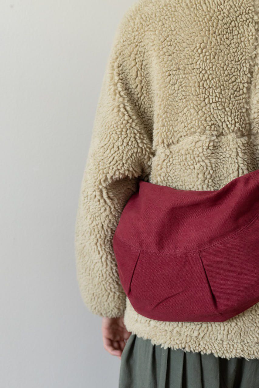 Other Red Y2K Sling Bag - Unisex Minimal, Japan Style Size ONE SIZE - 3 Thumbnail