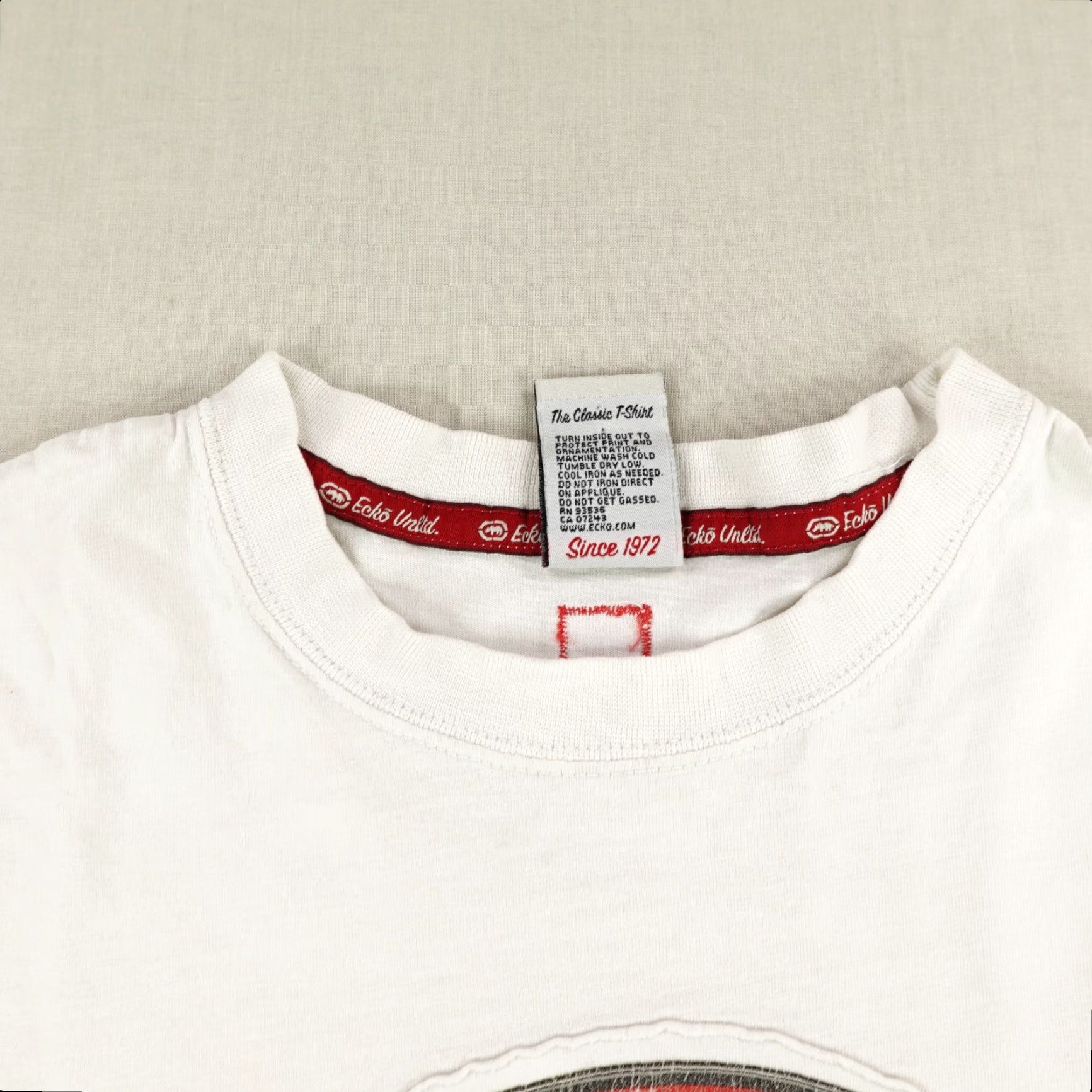 Ecko Unltd. VINTAGE Ecko Unltd Shirt Large White Graphic Print Football Helmet Tee Y2K Mens Size US L / EU 52-54 / 3 - 3 Thumbnail
