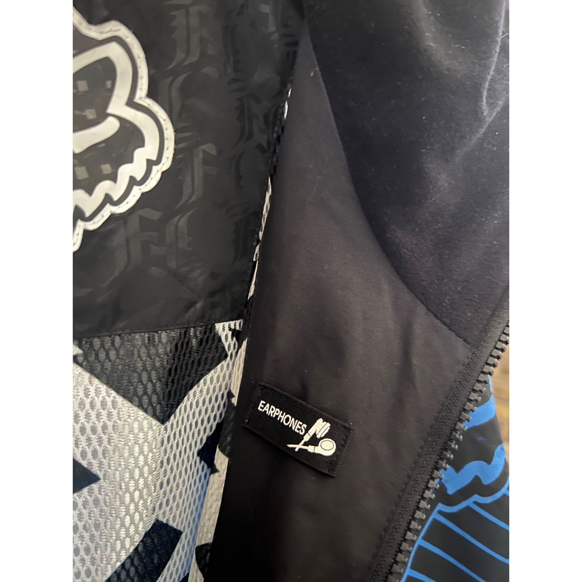 Fox Racing Fox Racing Tech FX 2 Series Mens Snowboard Ski Zip Up Hooded Size US L / EU 52-54 / 3 - 13 Thumbnail