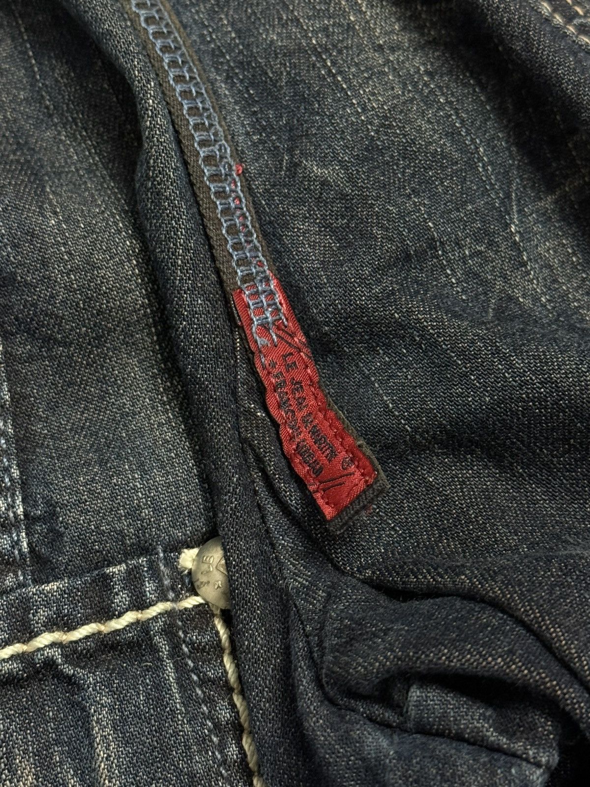 Designer × Marithe + Francois Girbaud × Vintage Marithe Francois Girbaud Denim Jacket Size M / US 6-8 / IT 42-44 - 7 Thumbnail