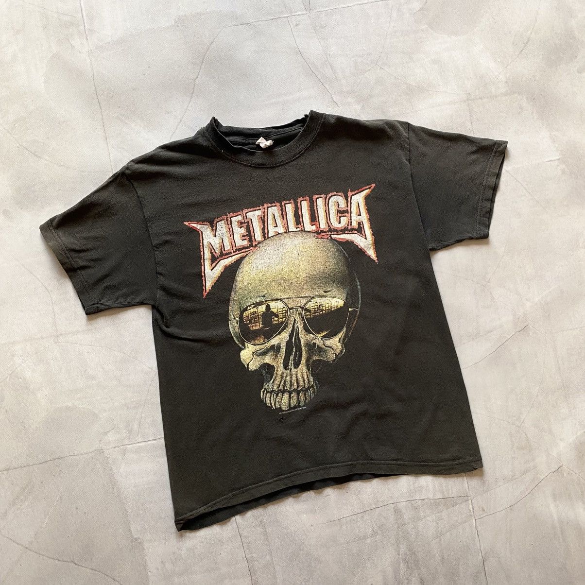 Vintage 2003 Metallica ST. Anger Skill Faded Distressed T Shirt Tee Size US M / EU 48-50 / 2 - 1 Thumbnail