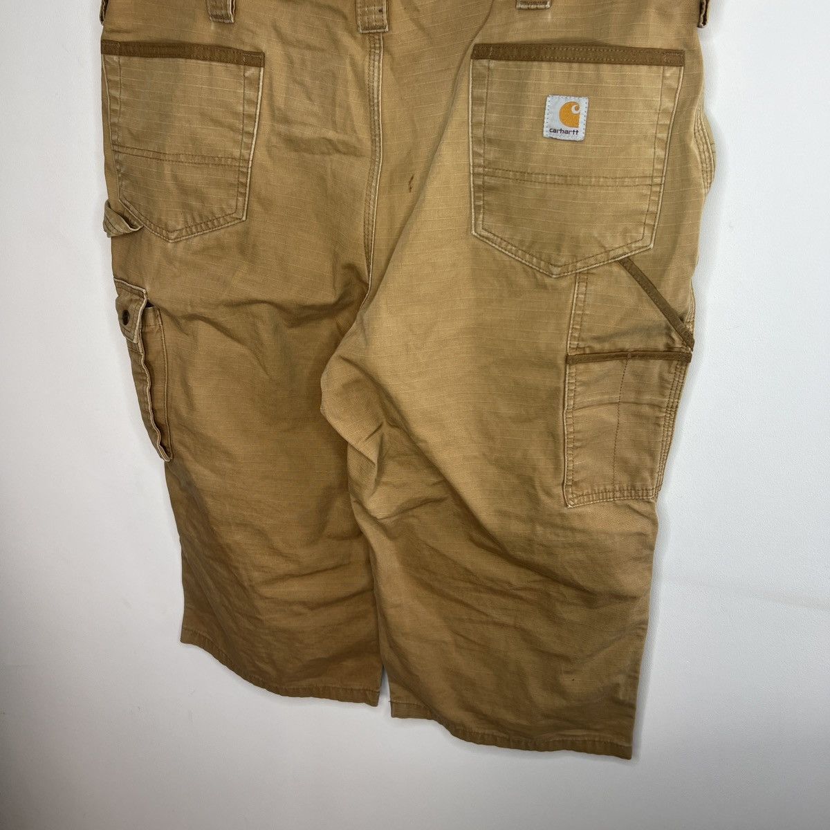 Carhartt Carhartt Workwear Faded Distressed Double Knee Shorts 90s Size US 38 / EU 54 - 8 Thumbnail
