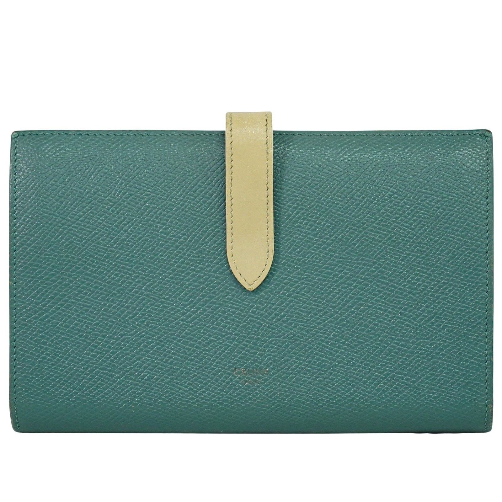 Celine Strap wallet Triomphe coated canvas