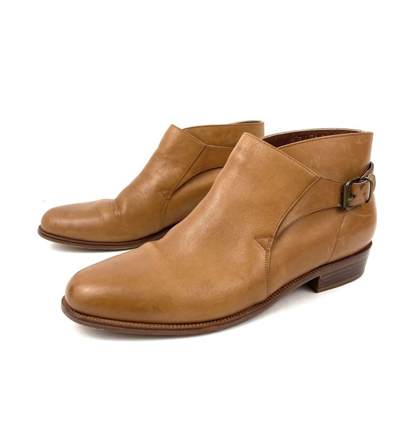 Levi's × Vintage Vintage Levi's Shoes York Leather Ankle Buckle Chelsea Boots Size US 8.5 / EU 41-42 - 1 Thumbnail