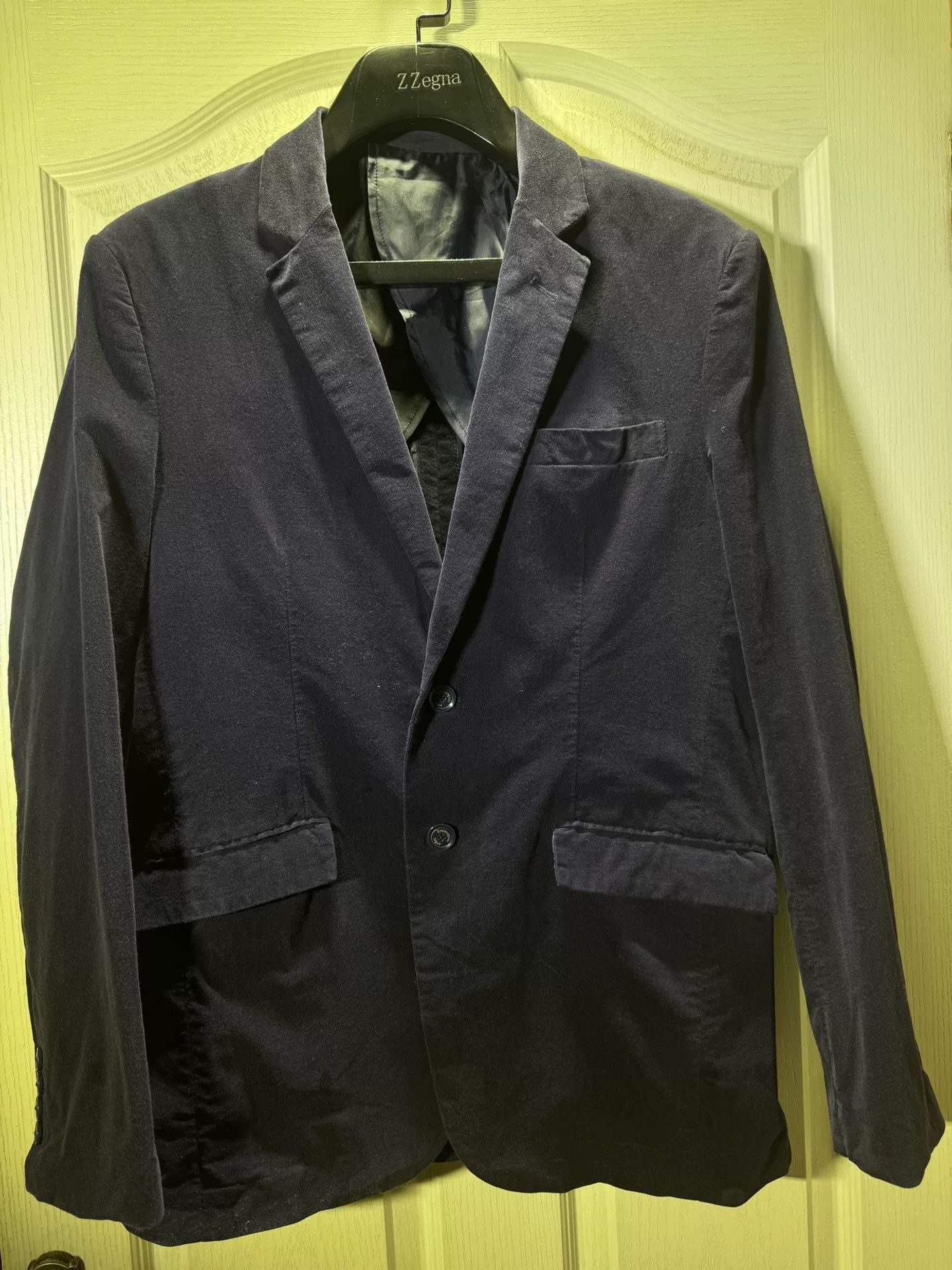 Ermenegildo Zegna Zegna Men's Business Casual Suit Jacket Size US L / EU 52-54 / 3 - 1 Thumbnail