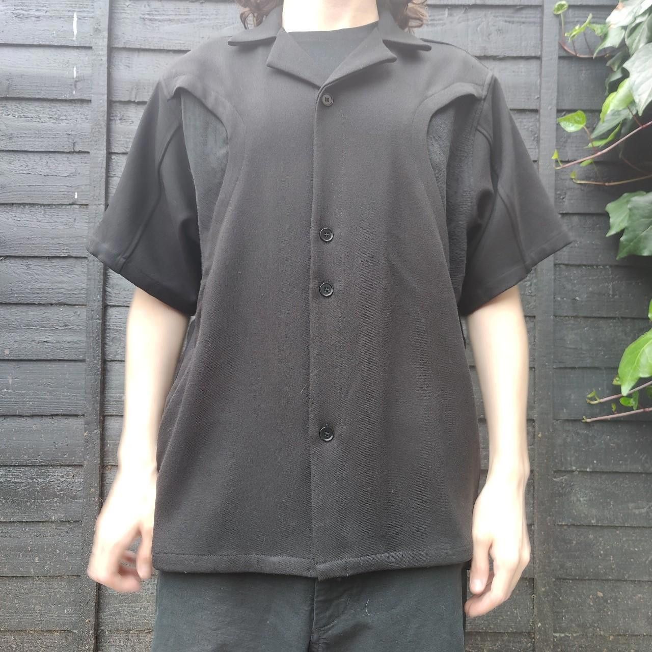 Other Japanese Black Boxy Short-Sleeve Shirt Size US L / EU 52-54 / 3 - 1 Thumbnail