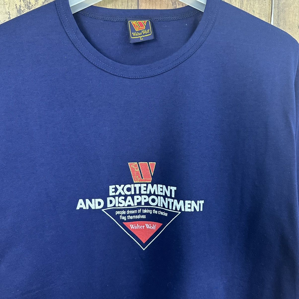 Vintage Rare Walter Wolf Racing Single Stitch Vintage TShirt A695 Size US M / EU 48-50 / 2 - 2 Thumbnail