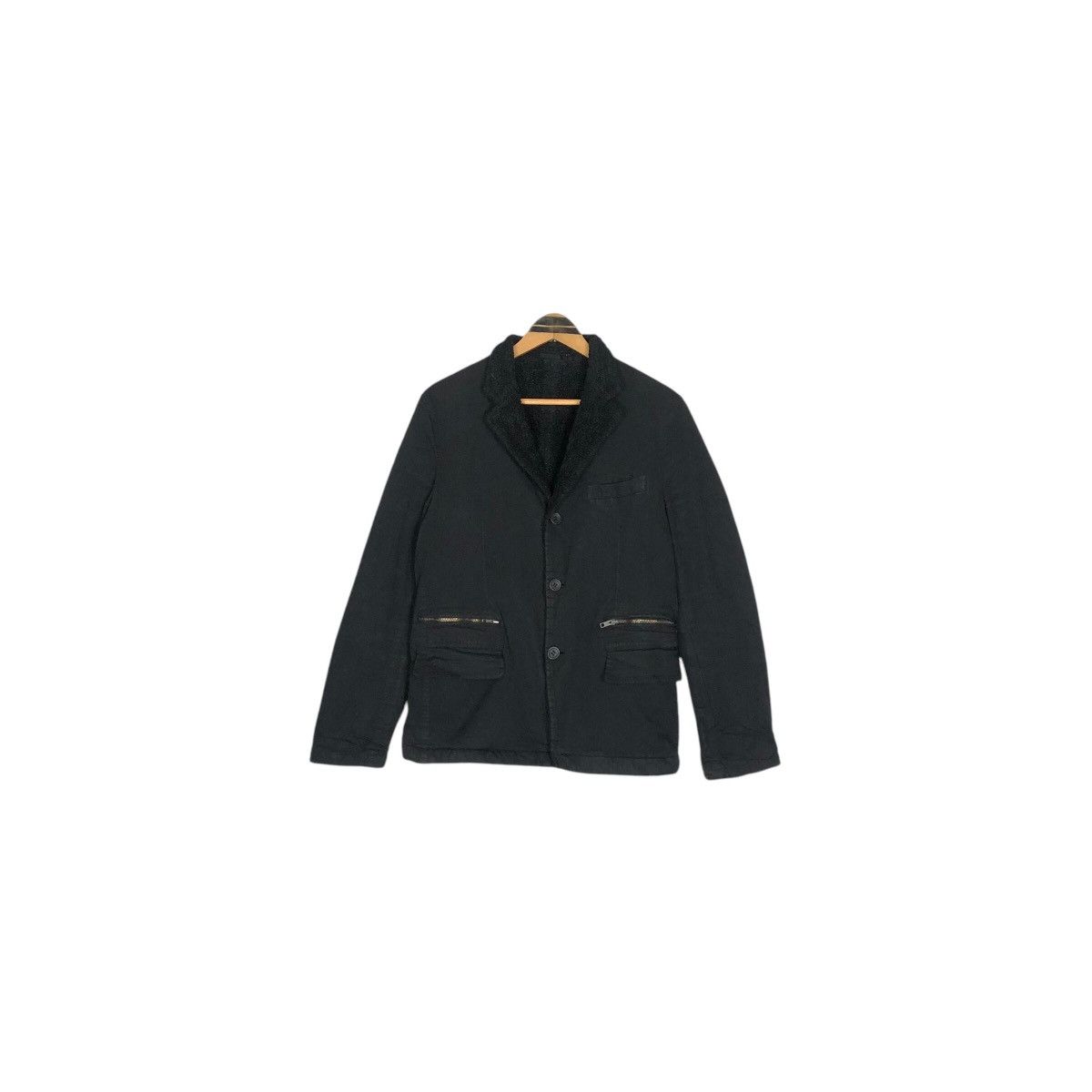 Comme des Garcons Homme Comme Des Garcons Homme A/W 2005 Sherpa Lining Jacket Size US S / EU 44-46 / 1 - 2 Thumbnail