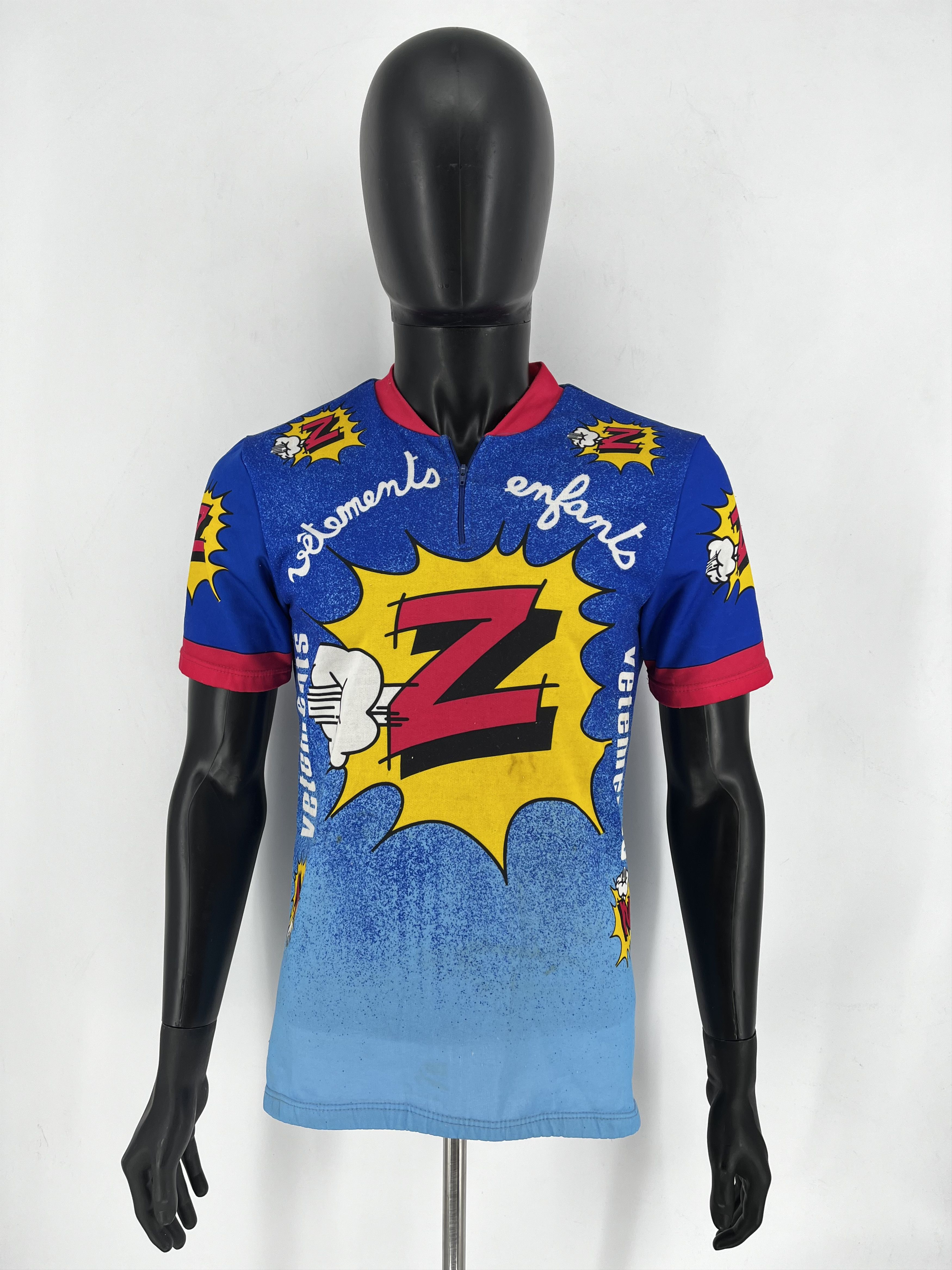 Vintage Santini Jersey Clothing Model Team Pro Tour Cycling Jersey Size US M / EU 48-50 / 2 - 2 Thumbnail