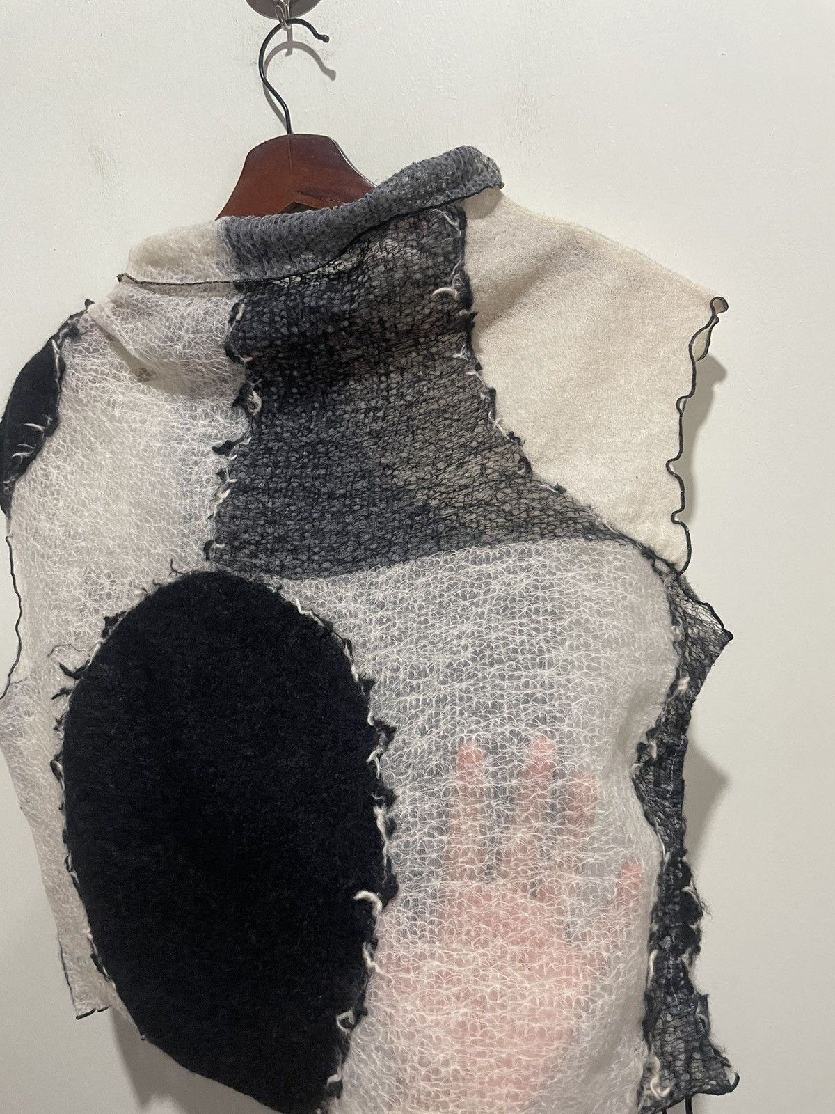 Japanese Brand Imprevisto mesh tops Size XS / US 0-2 / IT 36-38 - 7 Thumbnail