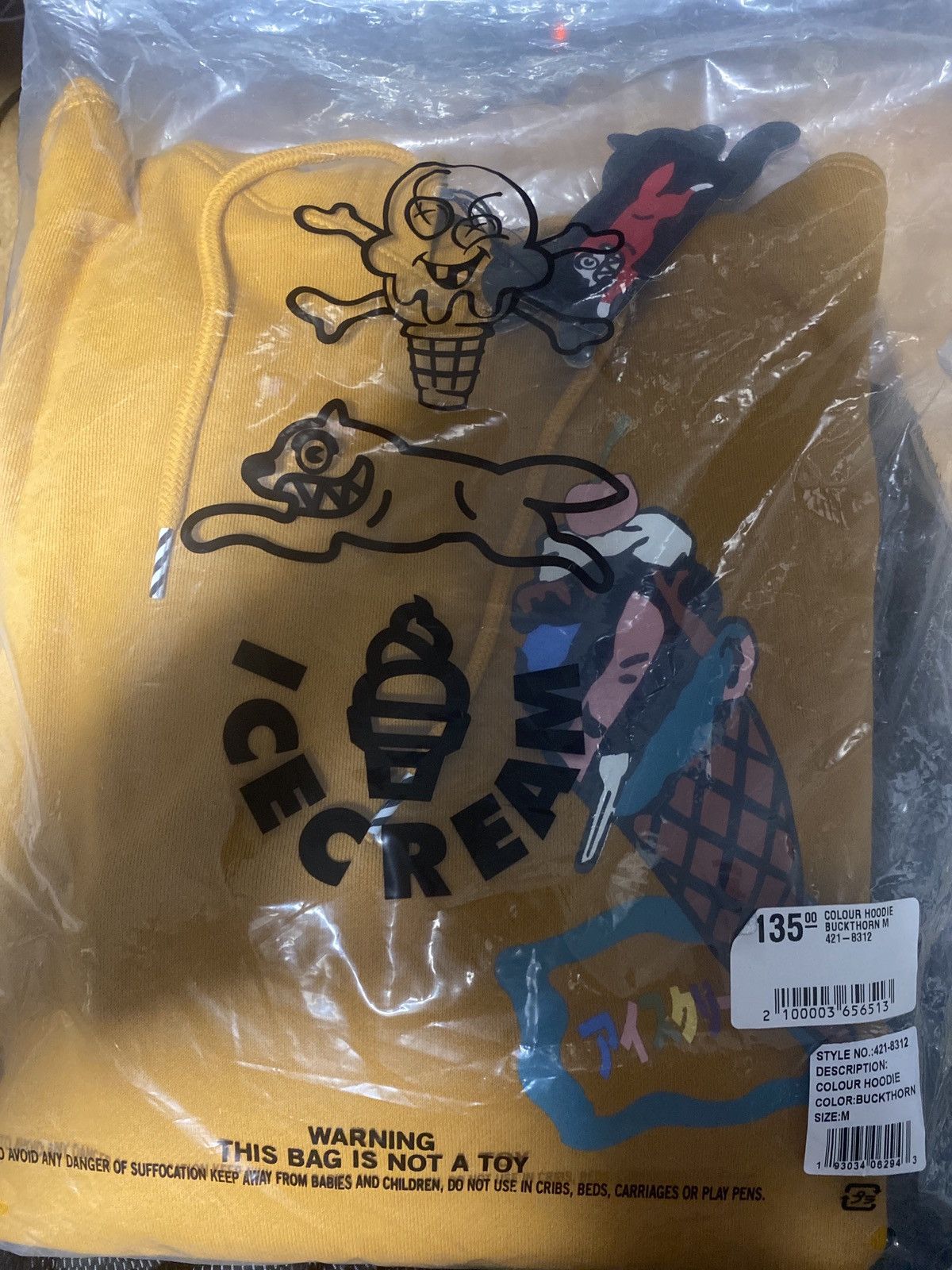 Icecream IceCream - Colour Hoodie Buckthorn Size US M / EU 48-50 / 2 - 9 Thumbnail