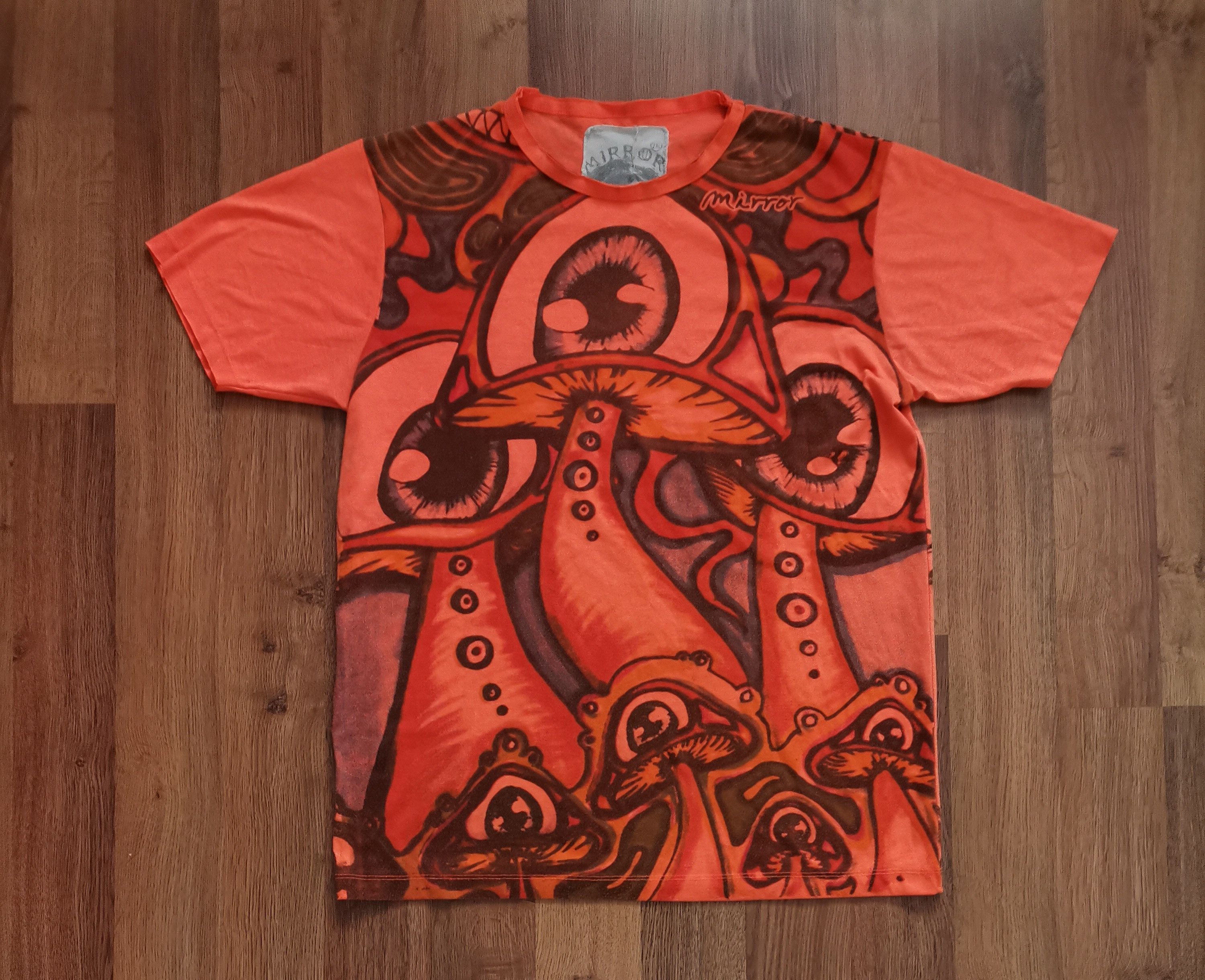 Vintage Vintage Mirror Abstract Tee Size US XL / EU 56 / 4 - 1 Thumbnail