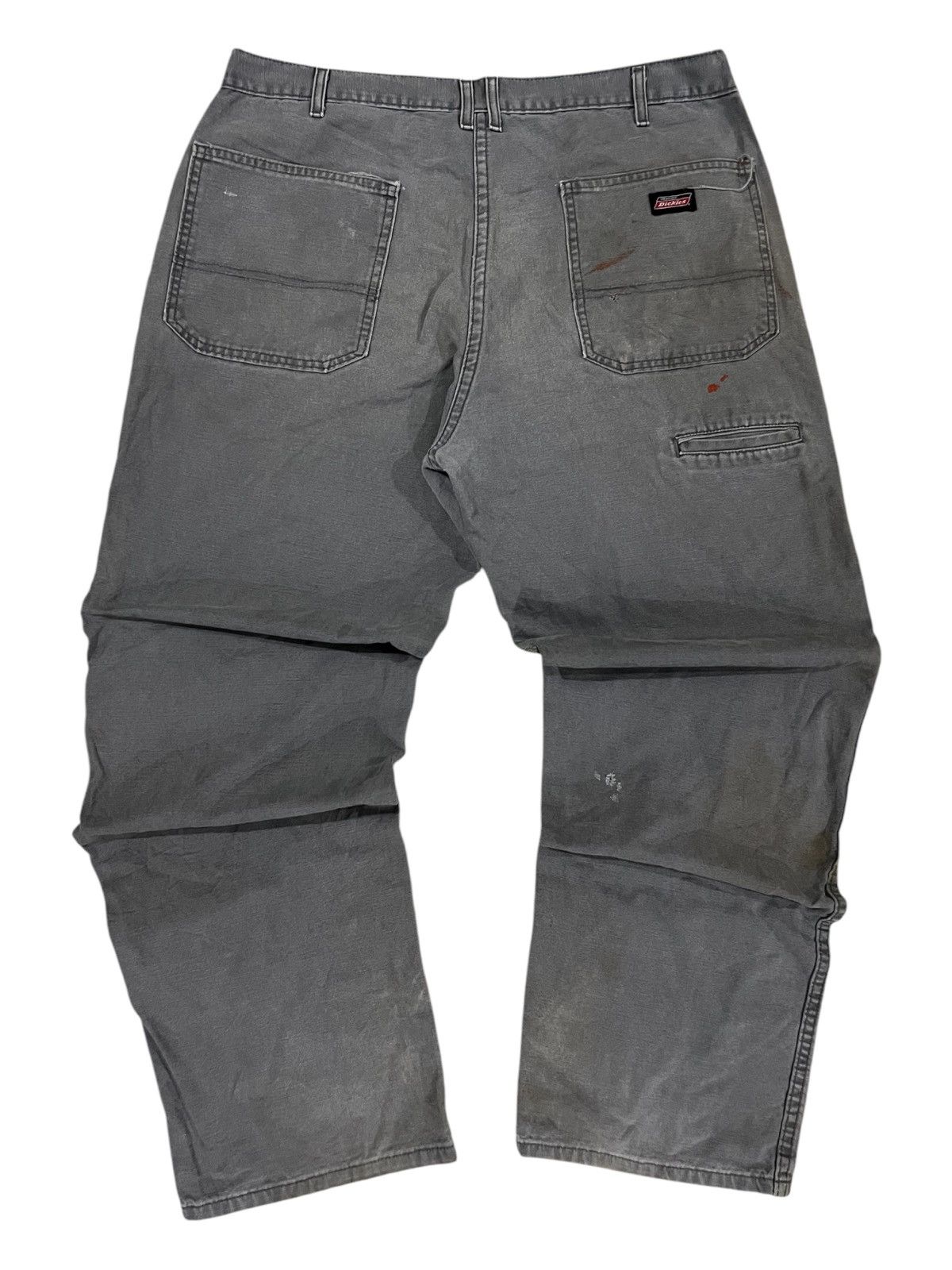 Carhartt × Dickies × Vintage 90s Dickies Carpenter Painter Duck Cotton Baggy Jeans Size US 35 - 1 Thumbnail
