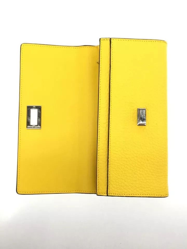 Fendi o1loc1c0824 Size: OS / Peekaboo Continental Wallet in Yellow Size ONE SIZE - 3 Thumbnail