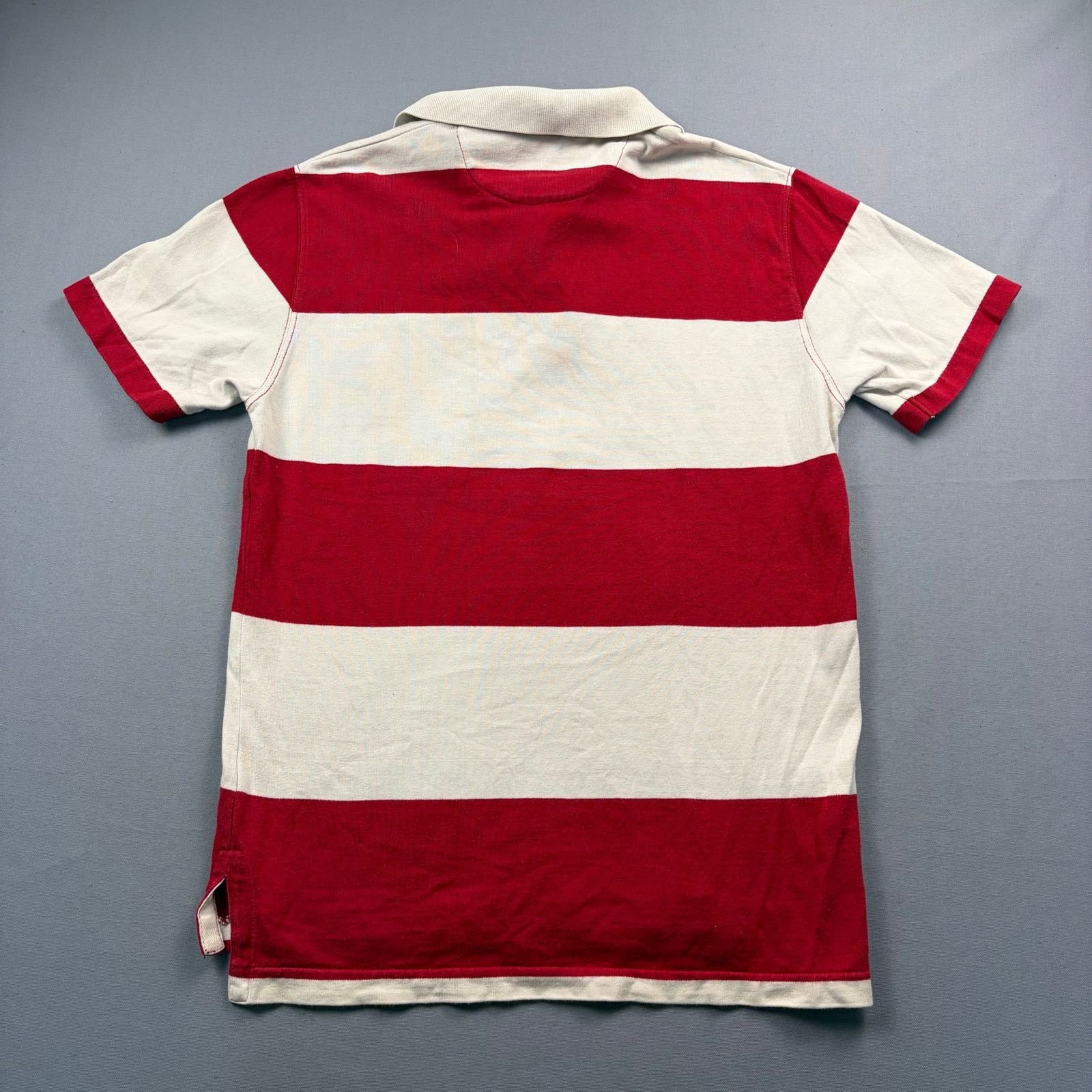 American Eagle Outfitters × Vintage Y2K American Eagle Polo Shirt Men's Small Red Stripe Cotton Size US M / EU 48-50 / 2 - 4 Thumbnail
