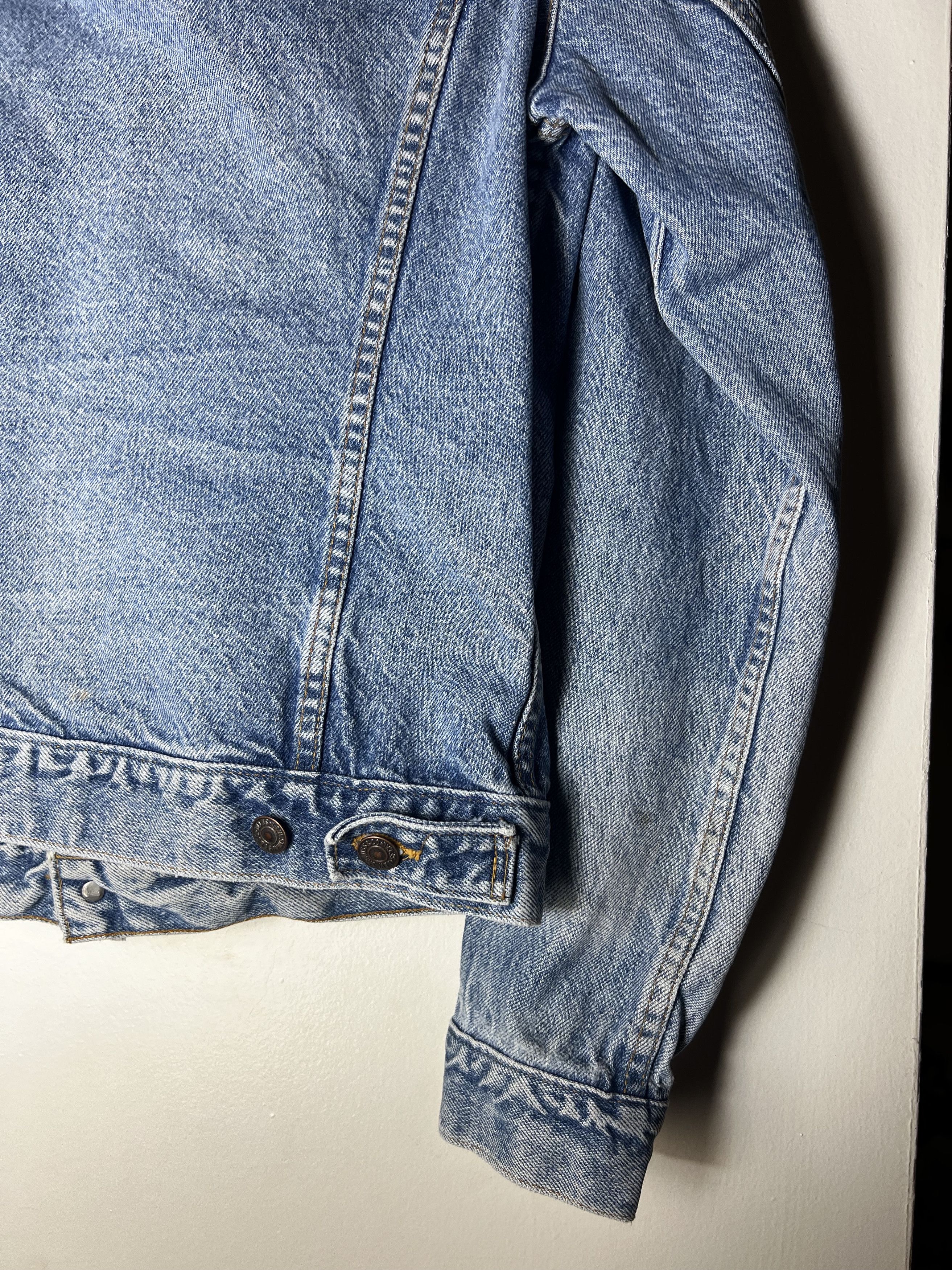 Levi's Vintage Levi's 4 Pocket Denim Blue Jean Jacket Size US S / EU 44-46 / 1 - 7 Thumbnail