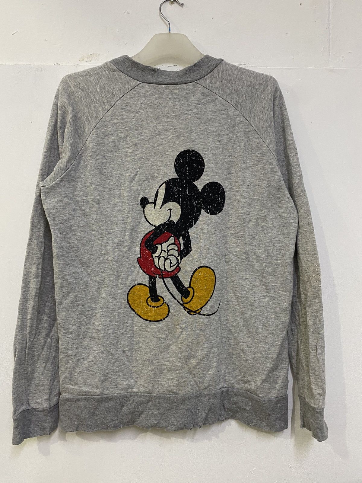 Beams Plus BEAMS X MICKEY MOUSE MIRROR PRINT DISTRESS SWEATSHIRT Size US S / EU 44-46 / 1 - 6 Thumbnail