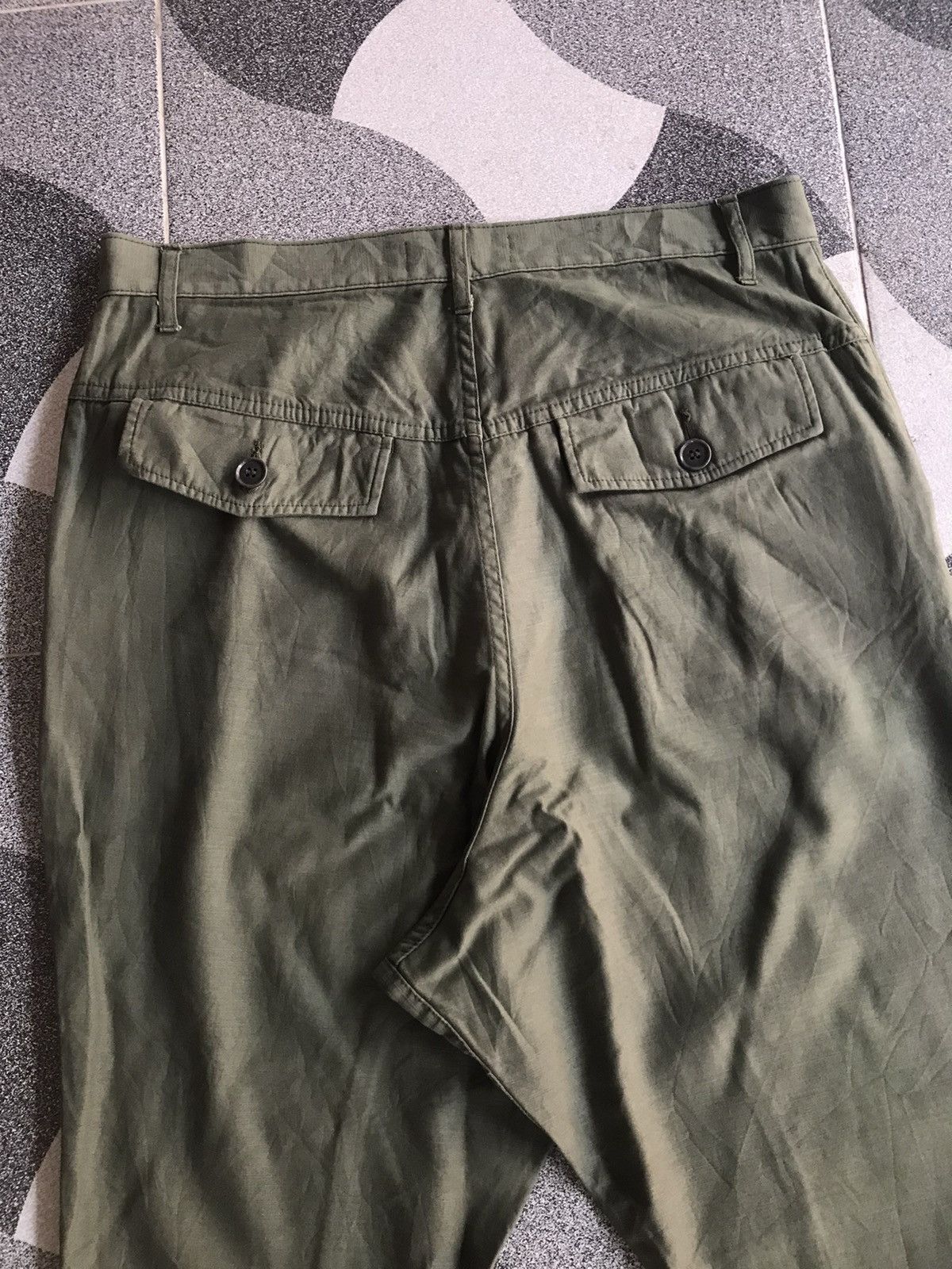 CABANE de ZUCCa × Issey Miyake × Japanese Brand Issey Miyake Cabane De Zucca Pants Size US 32 / EU 48 - 6 Thumbnail